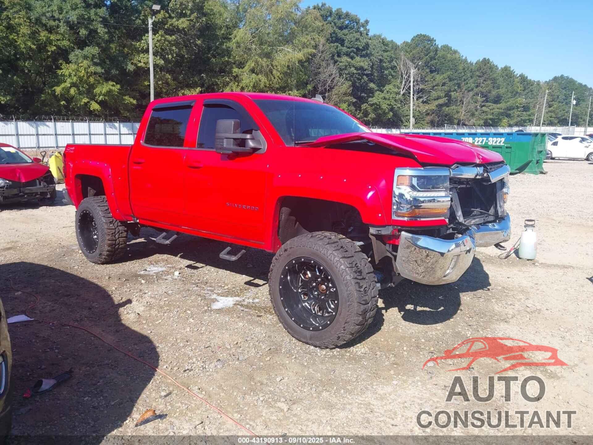 CHEVROLET SILVERADO 1500 2016 - 3GCUKREC4GG374930