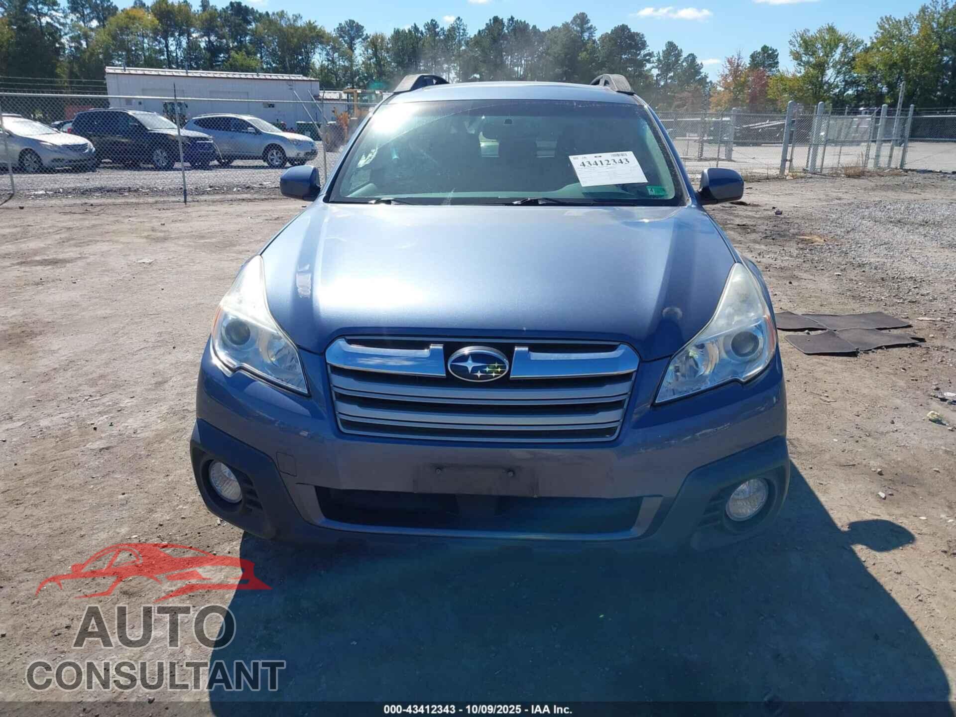 SUBARU OUTBACK 2014 - 4S4BRCDC8E3318535
