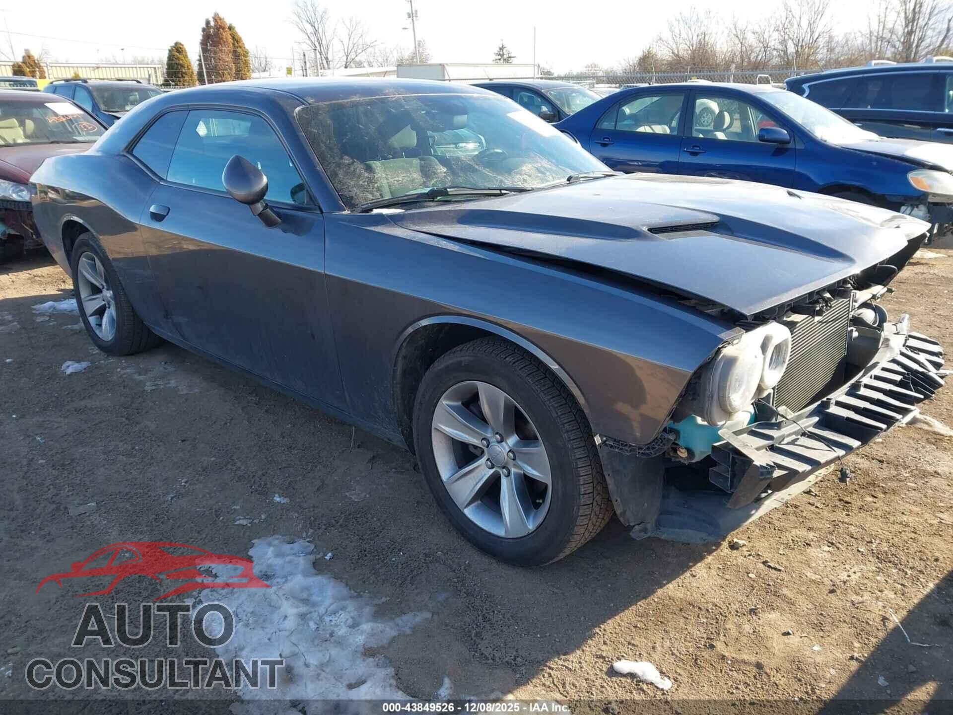 DODGE CHALLENGER 2016 - 2C3CDZAG8GH352903