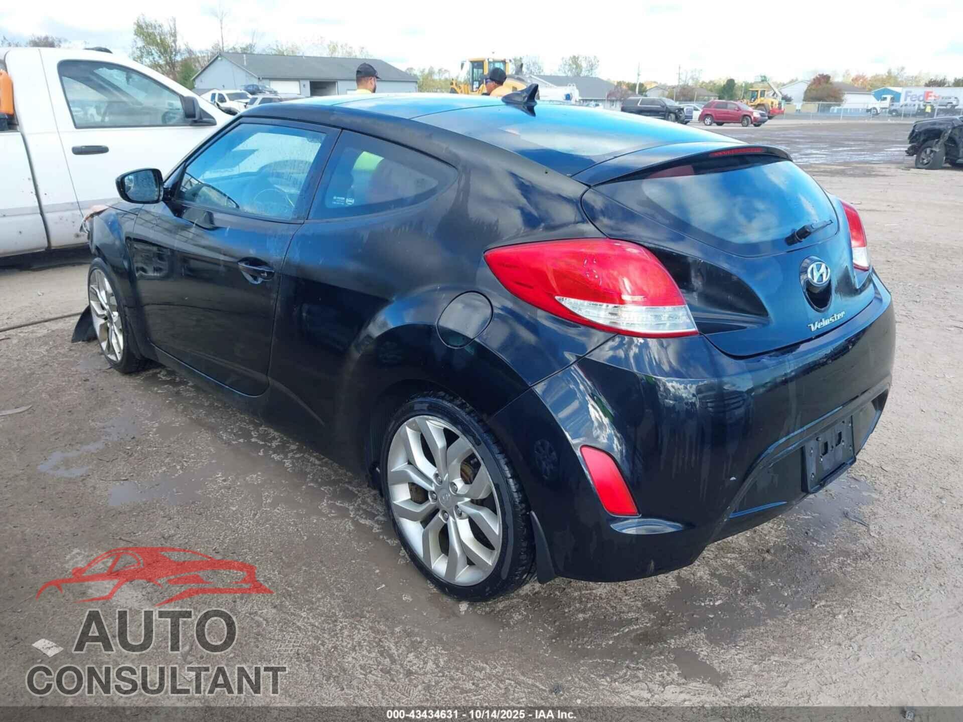 HYUNDAI VELOSTER 2012 - KMHTC6AD9CU032155