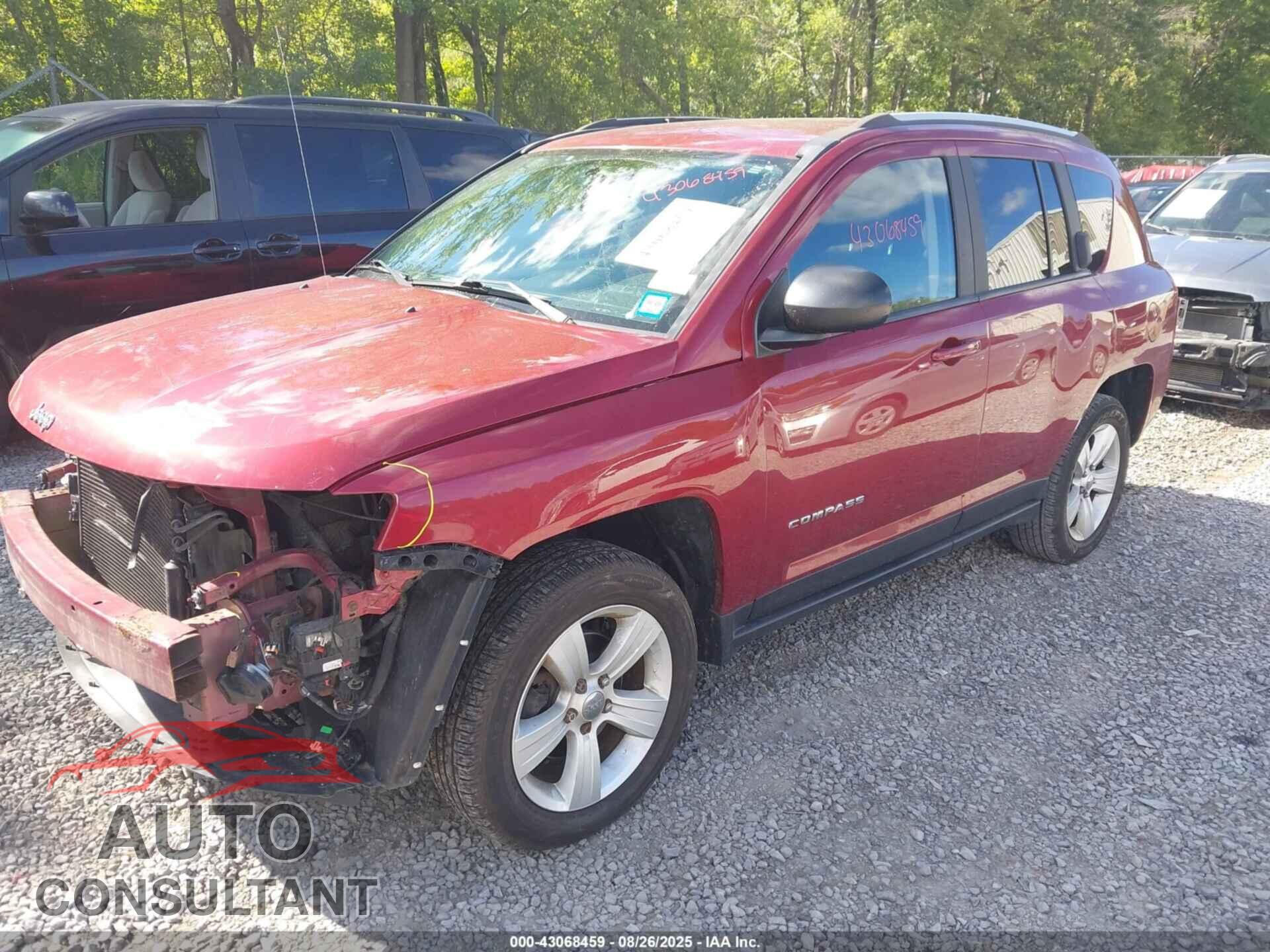 JEEP COMPASS 2017 - 1C4NJDBB9HD143655