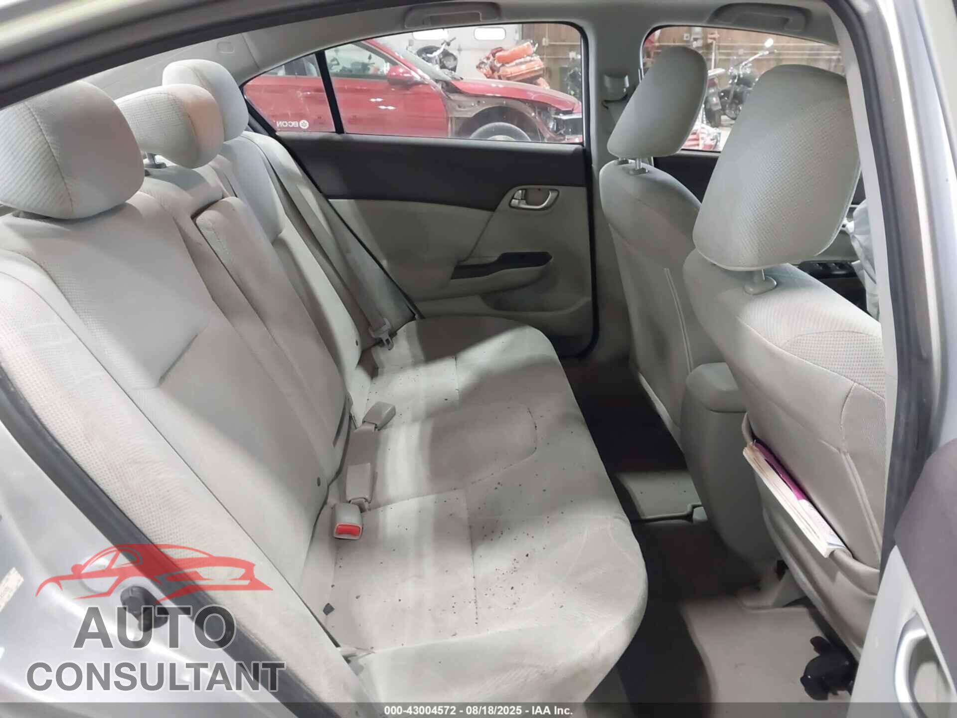 HONDA CIVIC 2012 - 2HGFB2F81CH545459