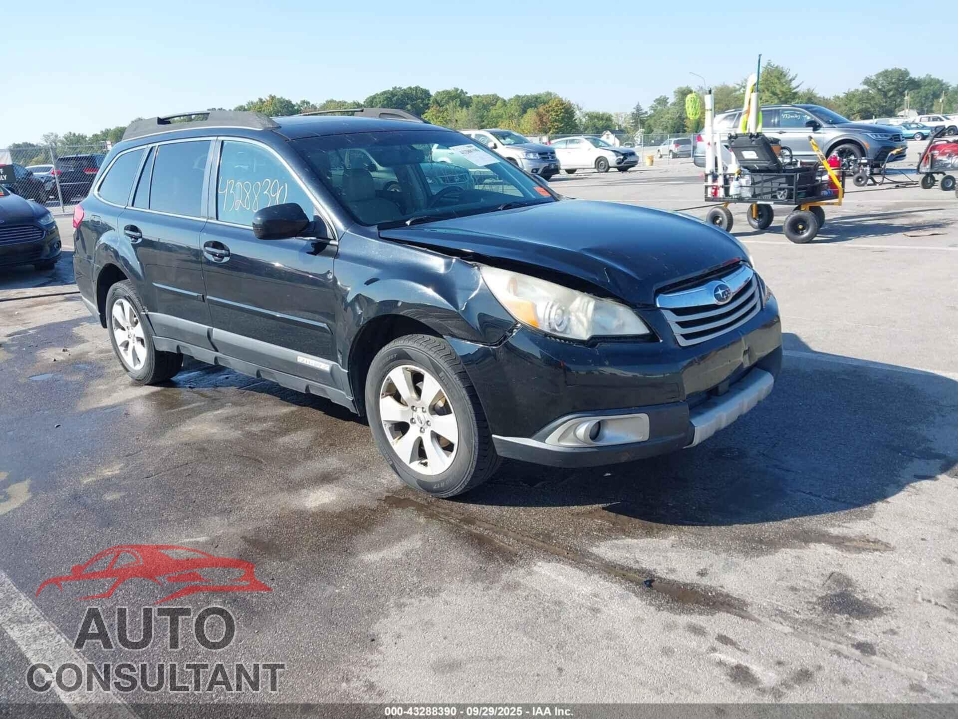 SUBARU OUTBACK 2012 - 4S4BRBKC4C3300608
