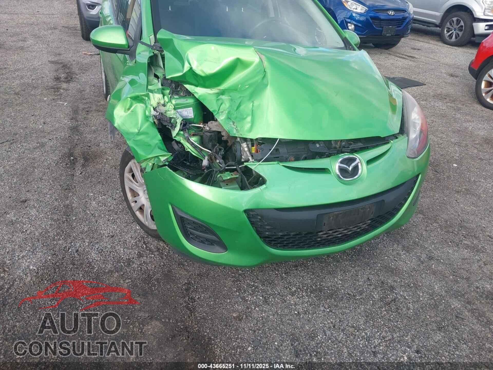 MAZDA MAZDA2 2012 - JM1DE1KZ7C0136733