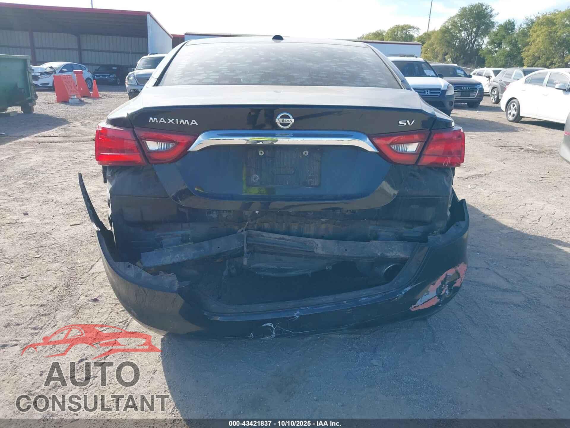 NISSAN MAXIMA 2017 - 1N4AA6AP6HC446895