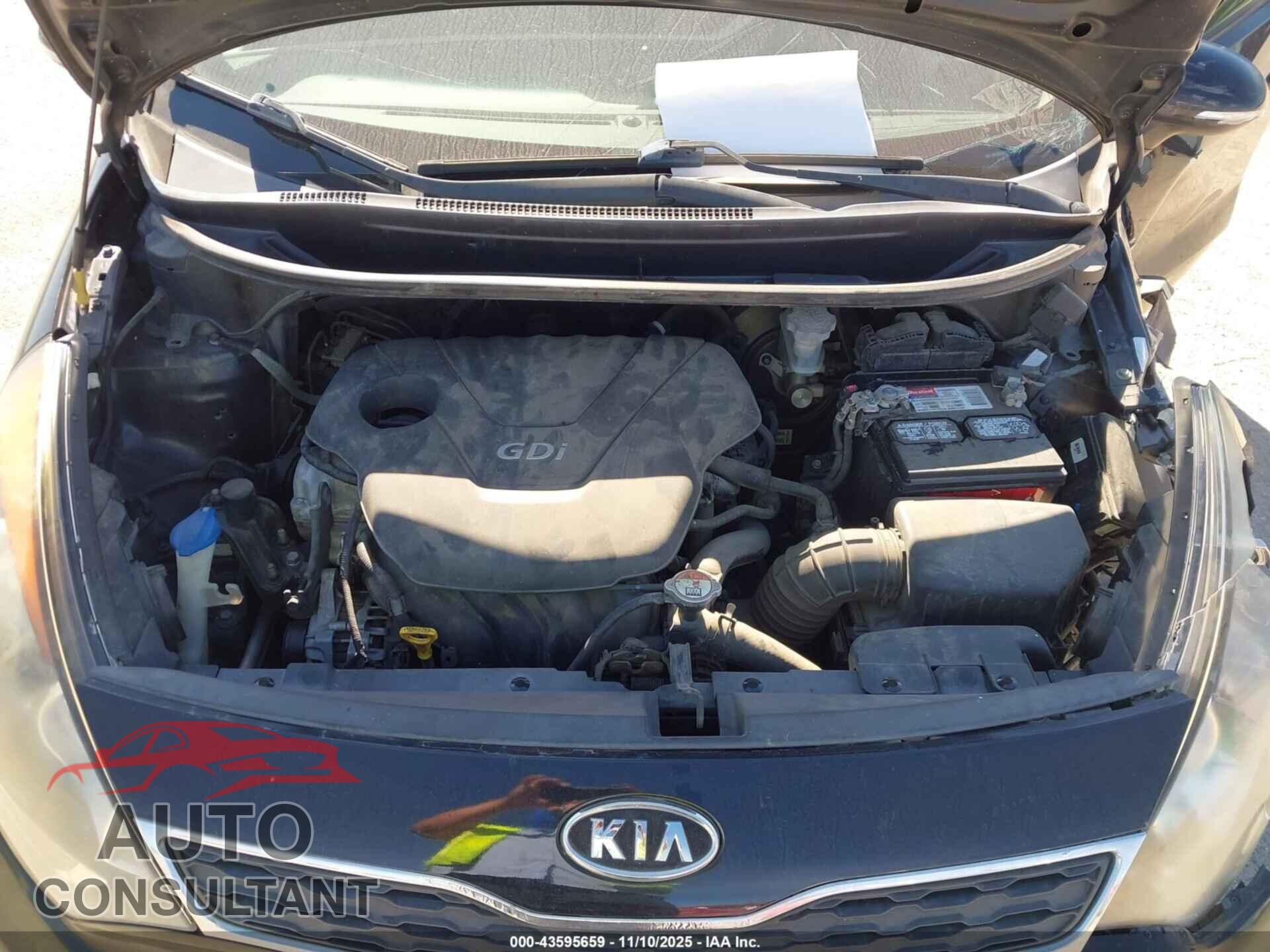 KIA RIO5 2012 - KNADN5A37C6080906