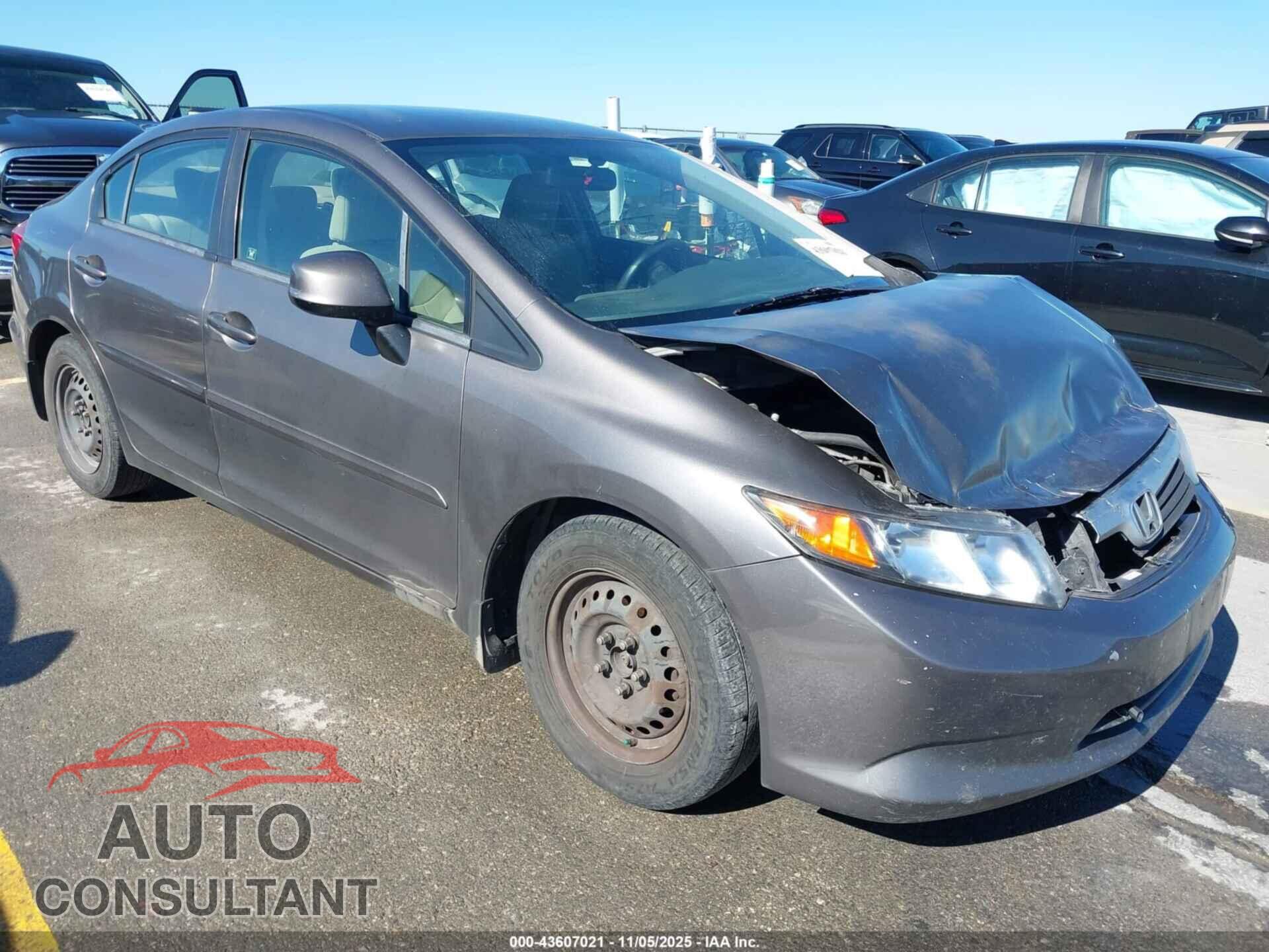 HONDA CIVIC 2012 - JHMFB2F50CS003443