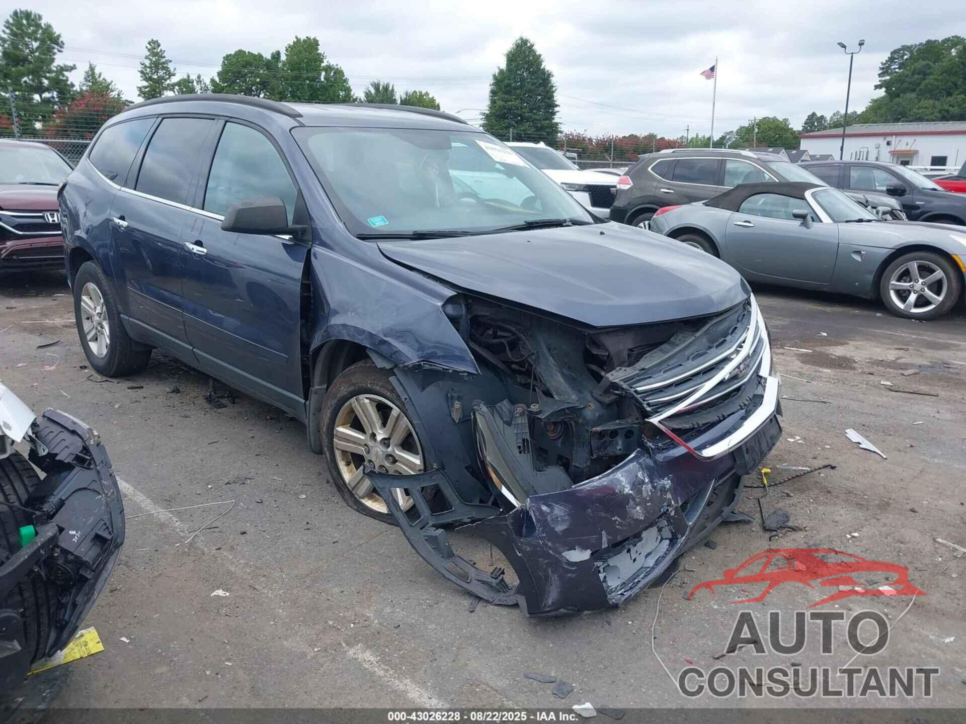 CHEVROLET TRAVERSE 2013 - 1GNKVGKD6DJ118287