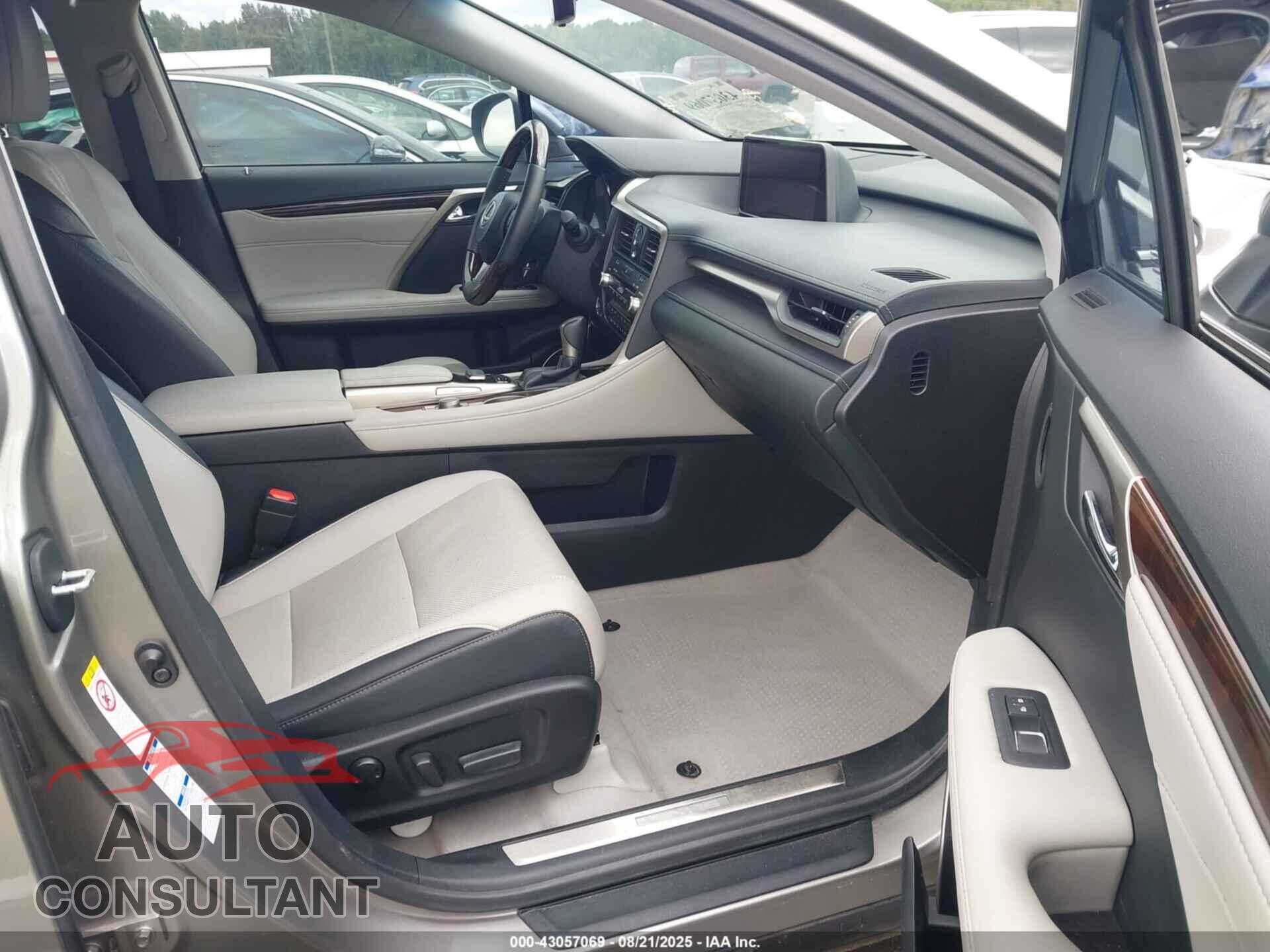 LEXUS RX 350 2017 - 2T2BZMCA6HC076541