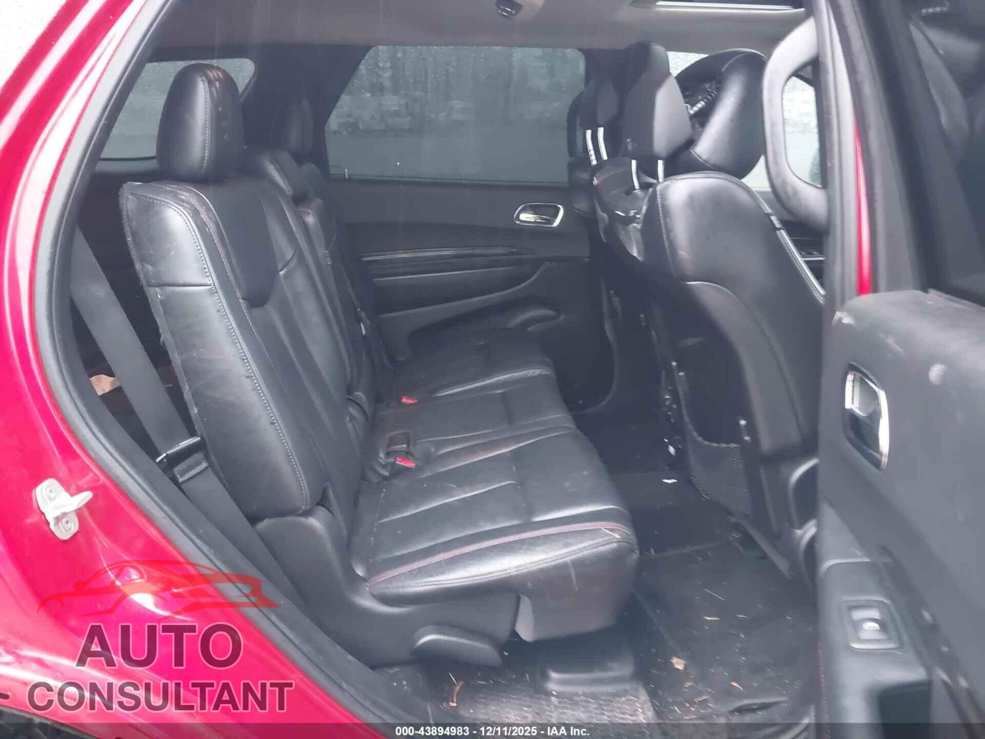 DODGE DURANGO 2012 - 1C4SDHCT0CC206584