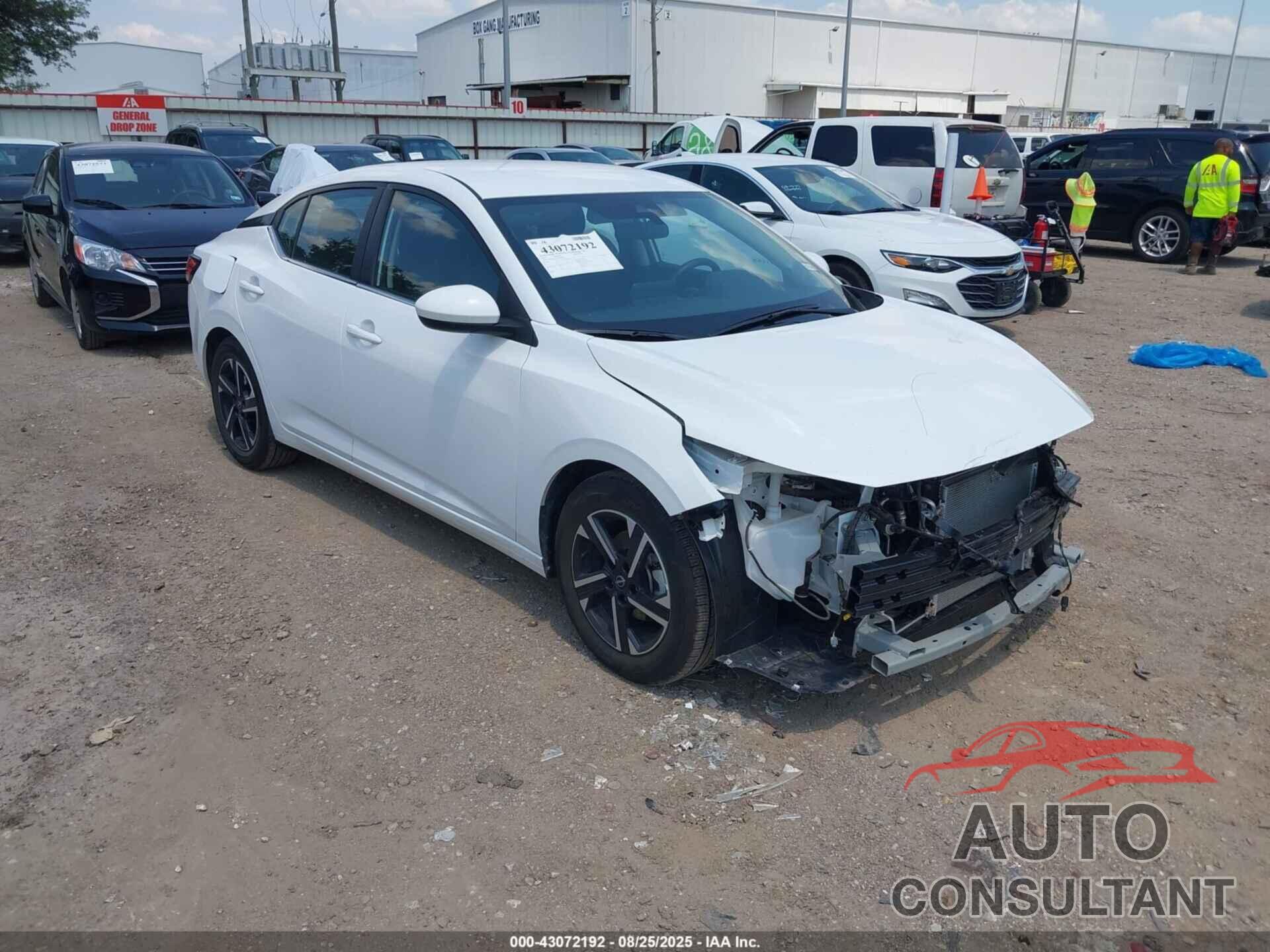 NISSAN SENTRA 2025 - 3N1AB8CV5SY301668