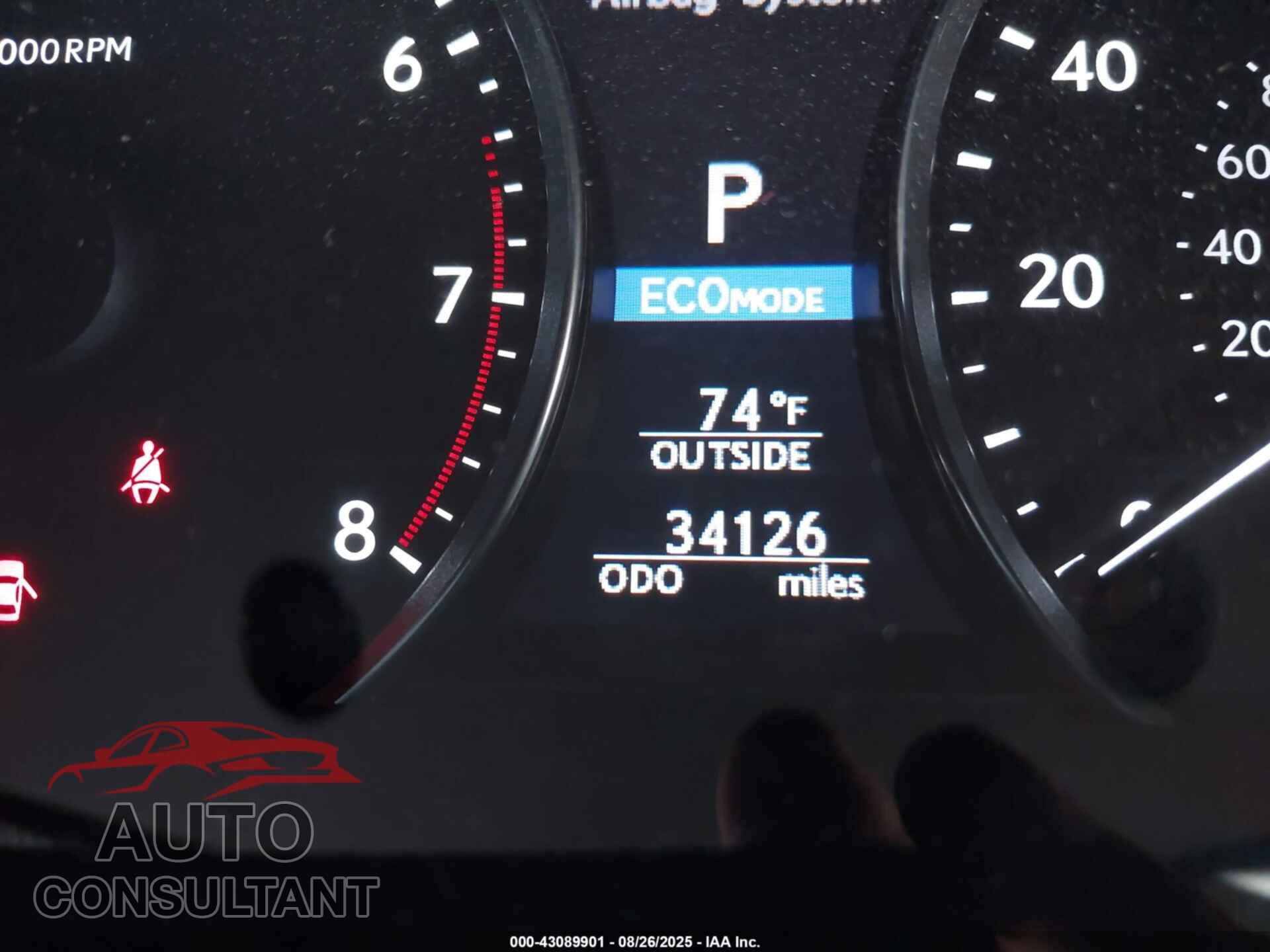 LEXUS LS 460 2016 - JTHBL5EF2G5142629