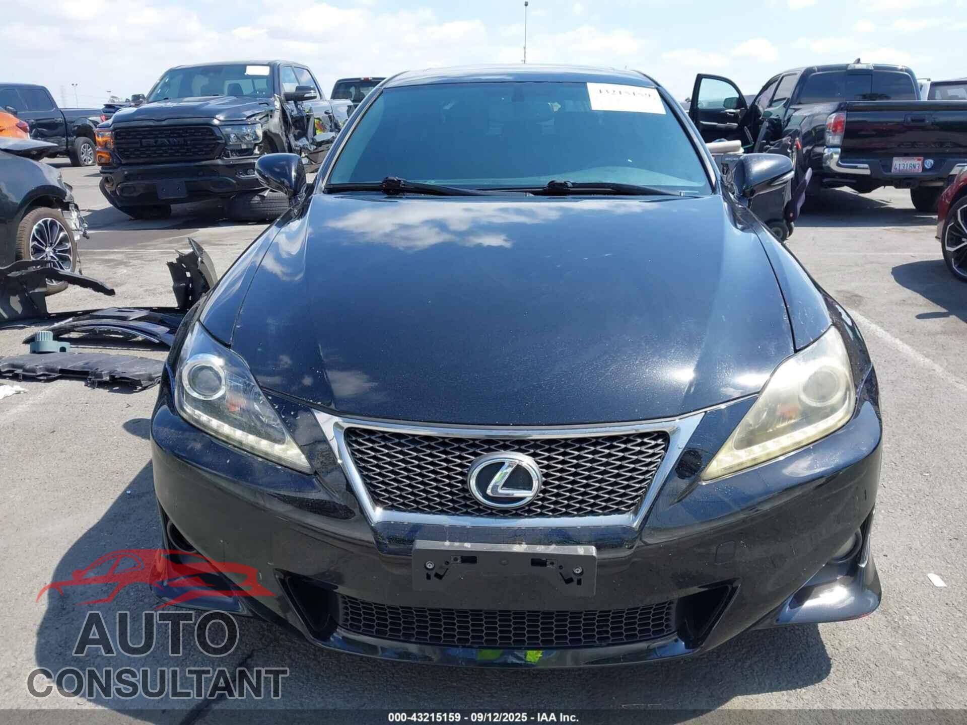LEXUS IS 250 2011 - JTHBF5C23B5130120
