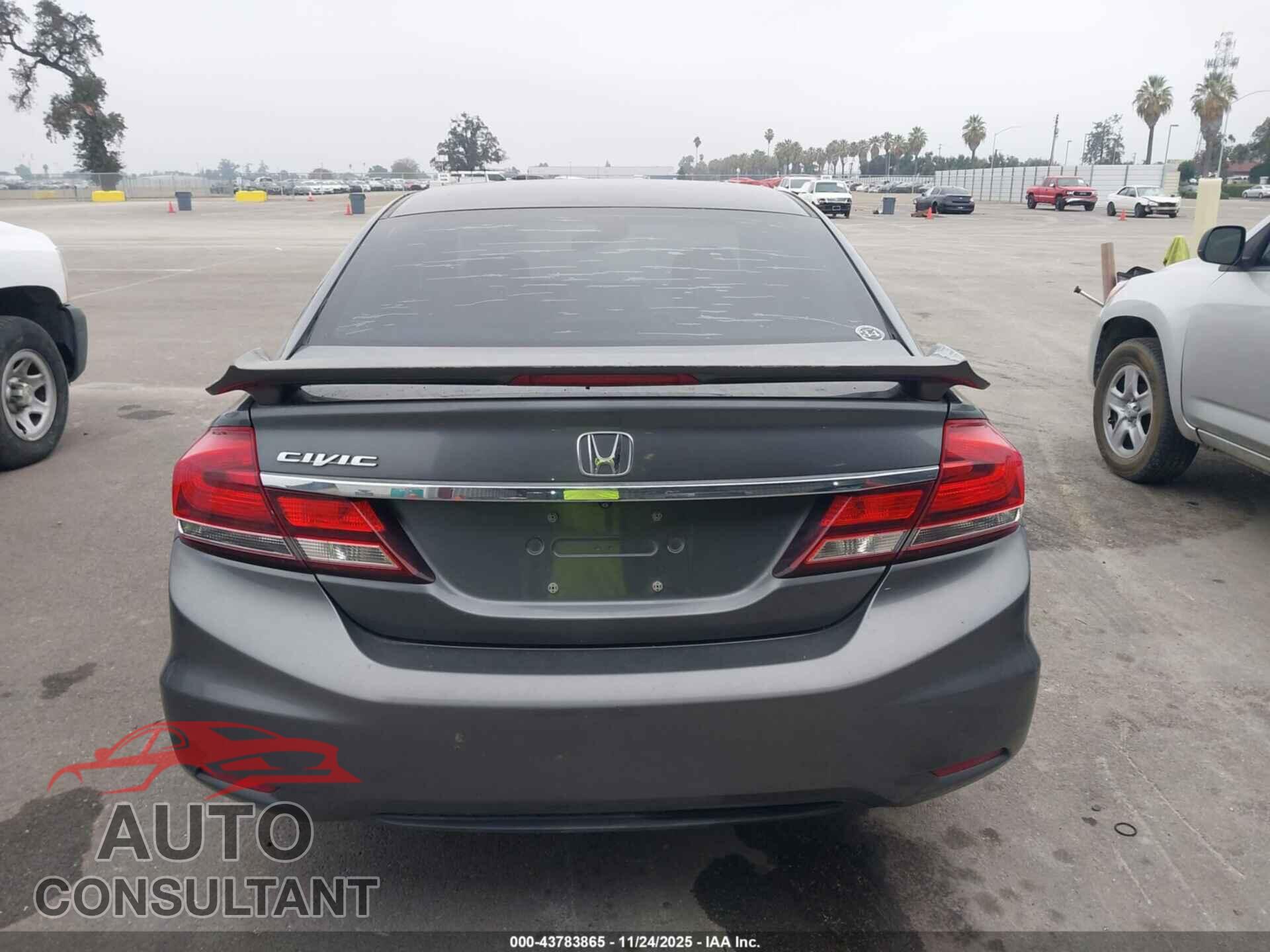HONDA CIVIC 2013 - 19XFB2F86DE229129