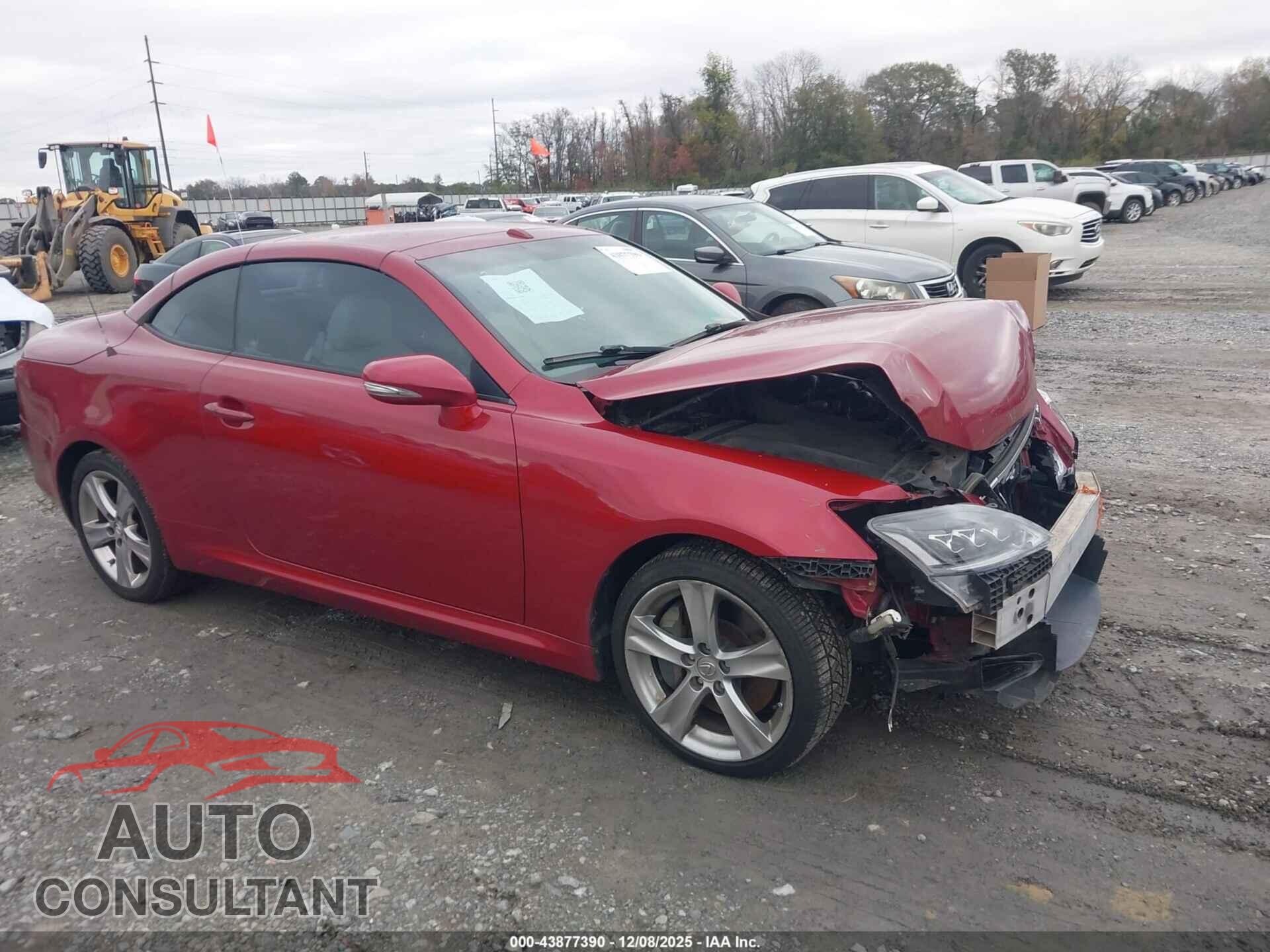 LEXUS IS 350C 2010 - JTHFE2C24A2500980