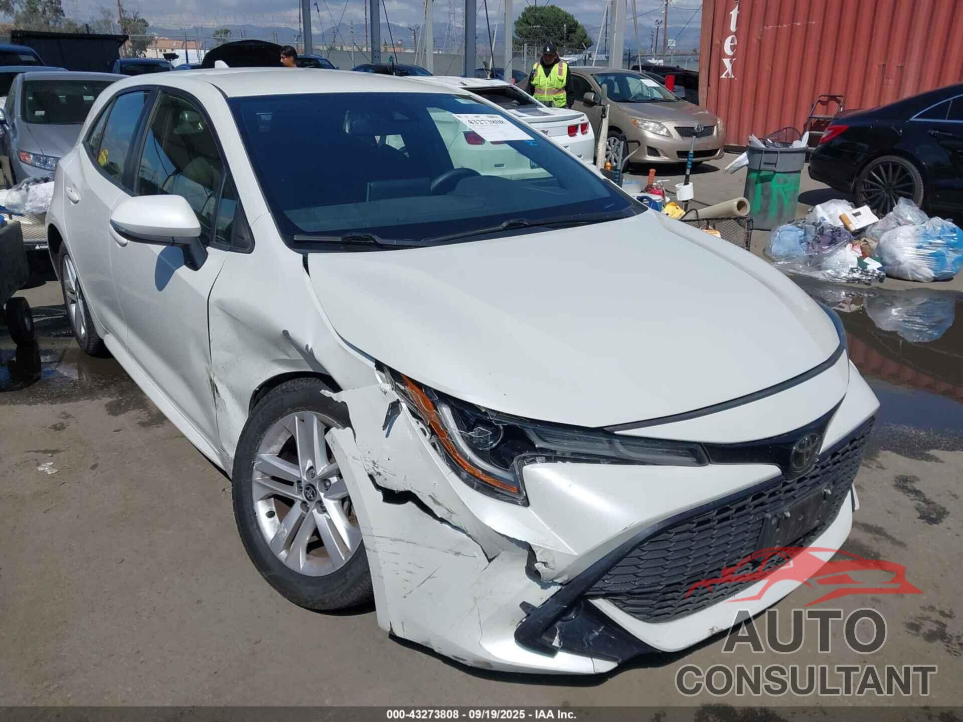 TOYOTA COROLLA 2020 - JTND4RBE6L3093320