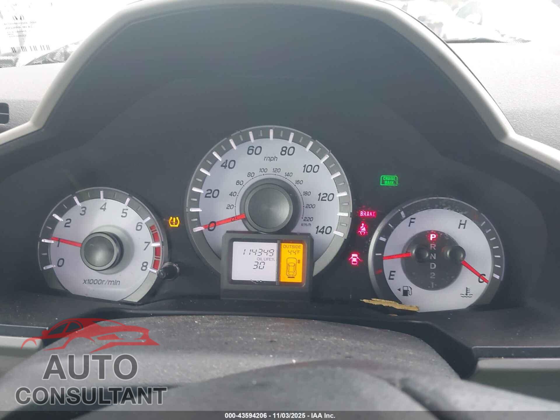 HONDA PILOT 2013 - 5FNYF4H5XDB017520