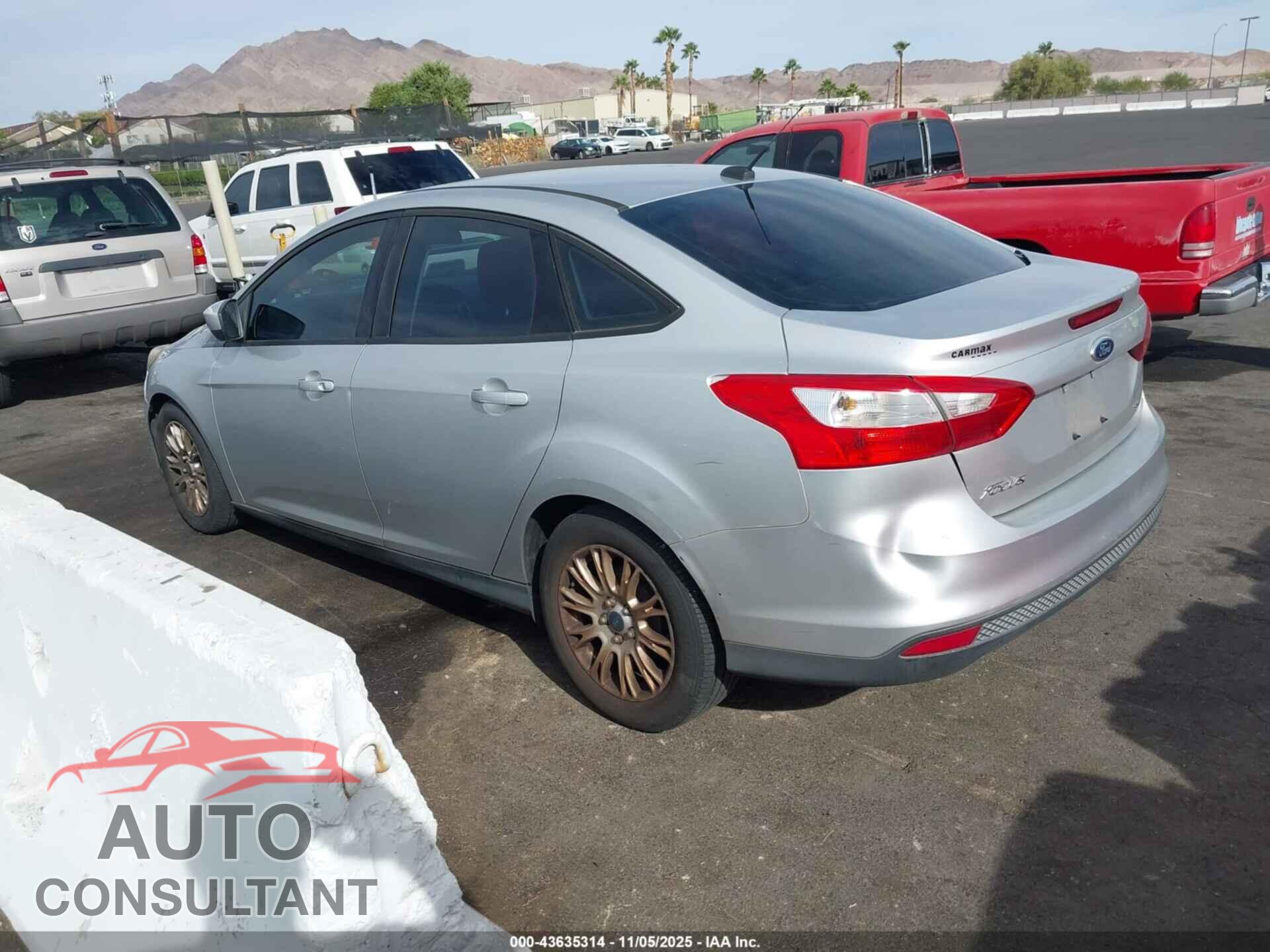 FORD FOCUS 2012 - 1FAHP3F25CL348197