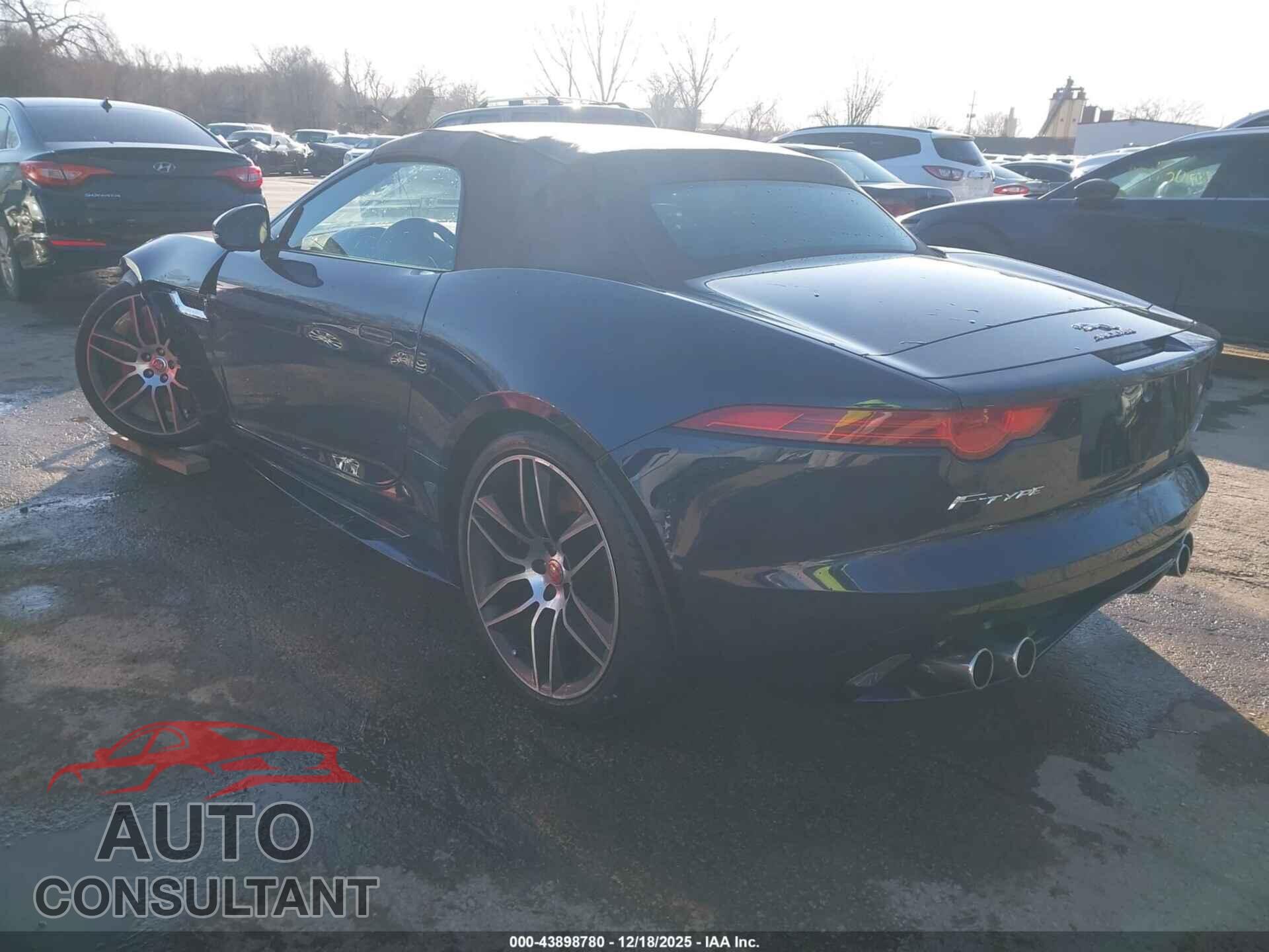 JAGUAR F-TYPE 2017 - SAJWJ6HL3HMK45552