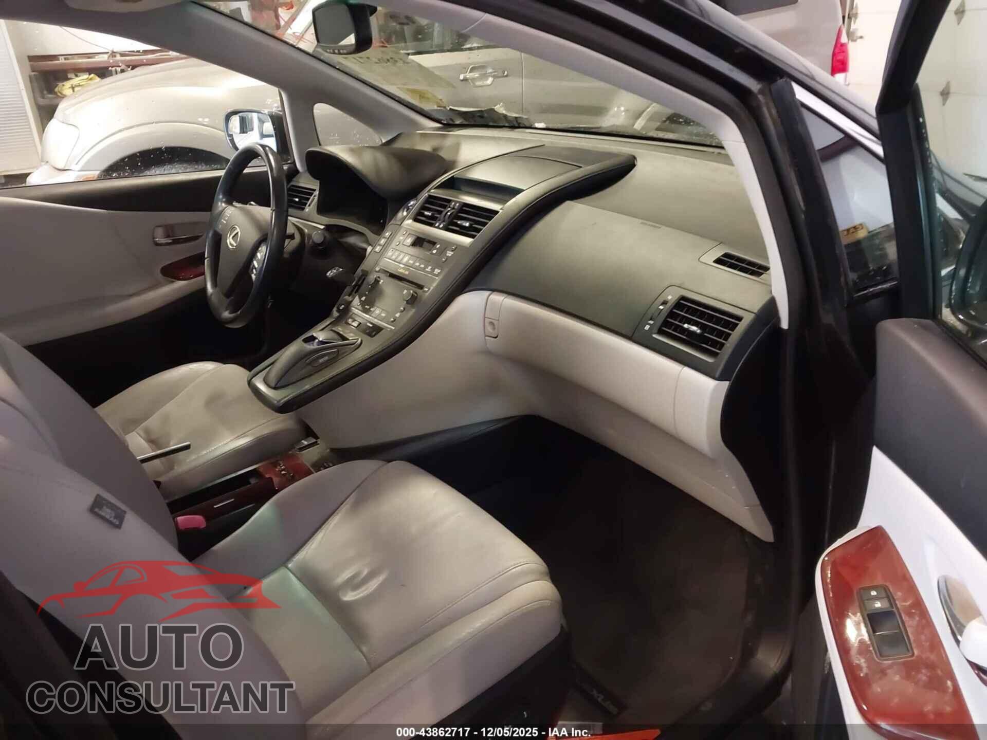 LEXUS HS 250H 2011 - JTHBB1BA8B2046289