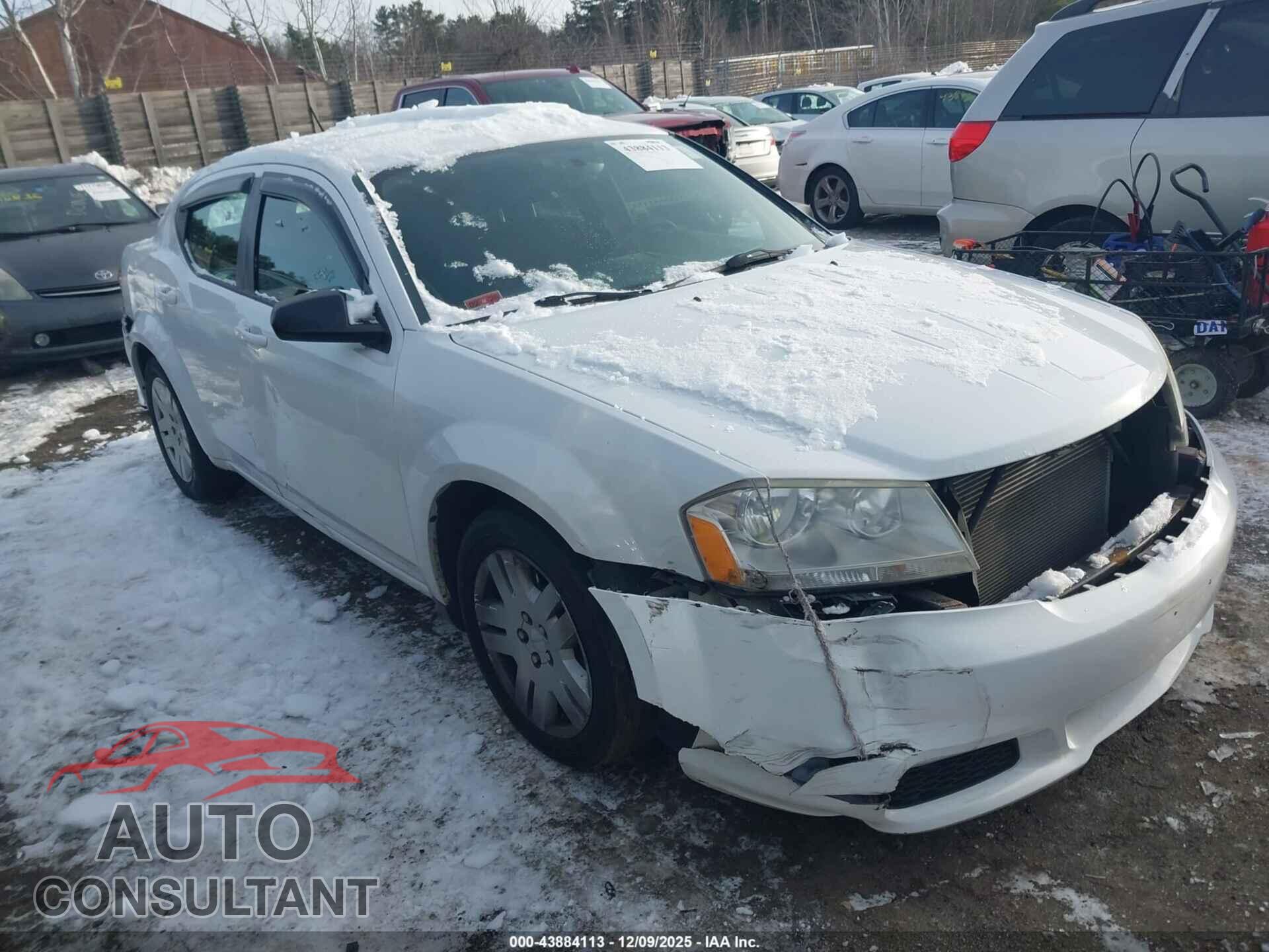 DODGE AVENGER 2014 - 1C3CDZAB4EN233349