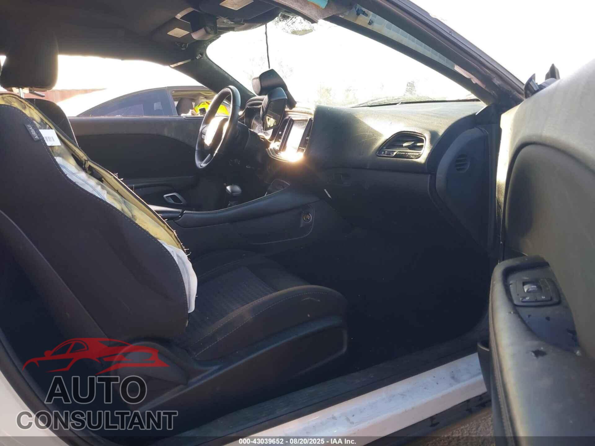 DODGE CHALLENGER 2016 - 2C3CDZAGXGH336332