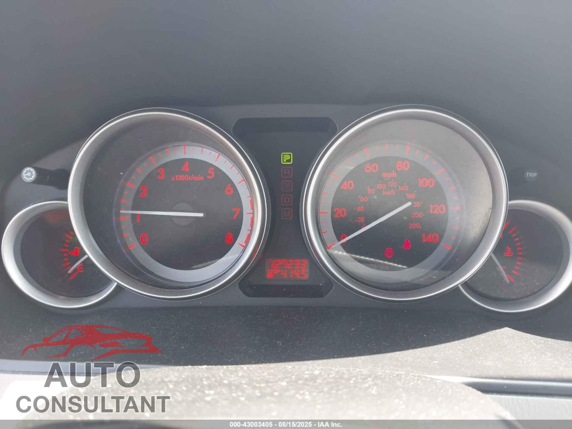 MAZDA CX-9 2012 - JM3TB3DA9C0350153