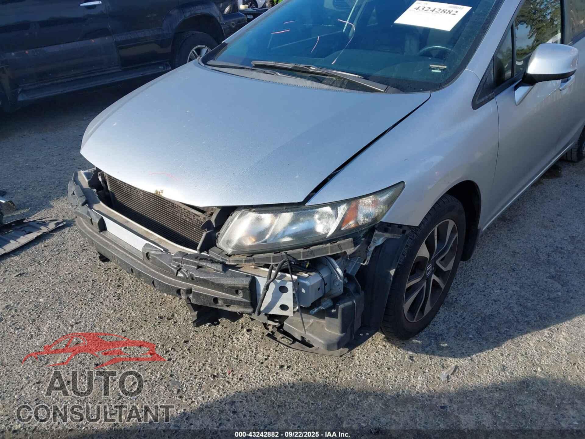 HONDA CIVIC 2013 - 19XFB2F86DE292988