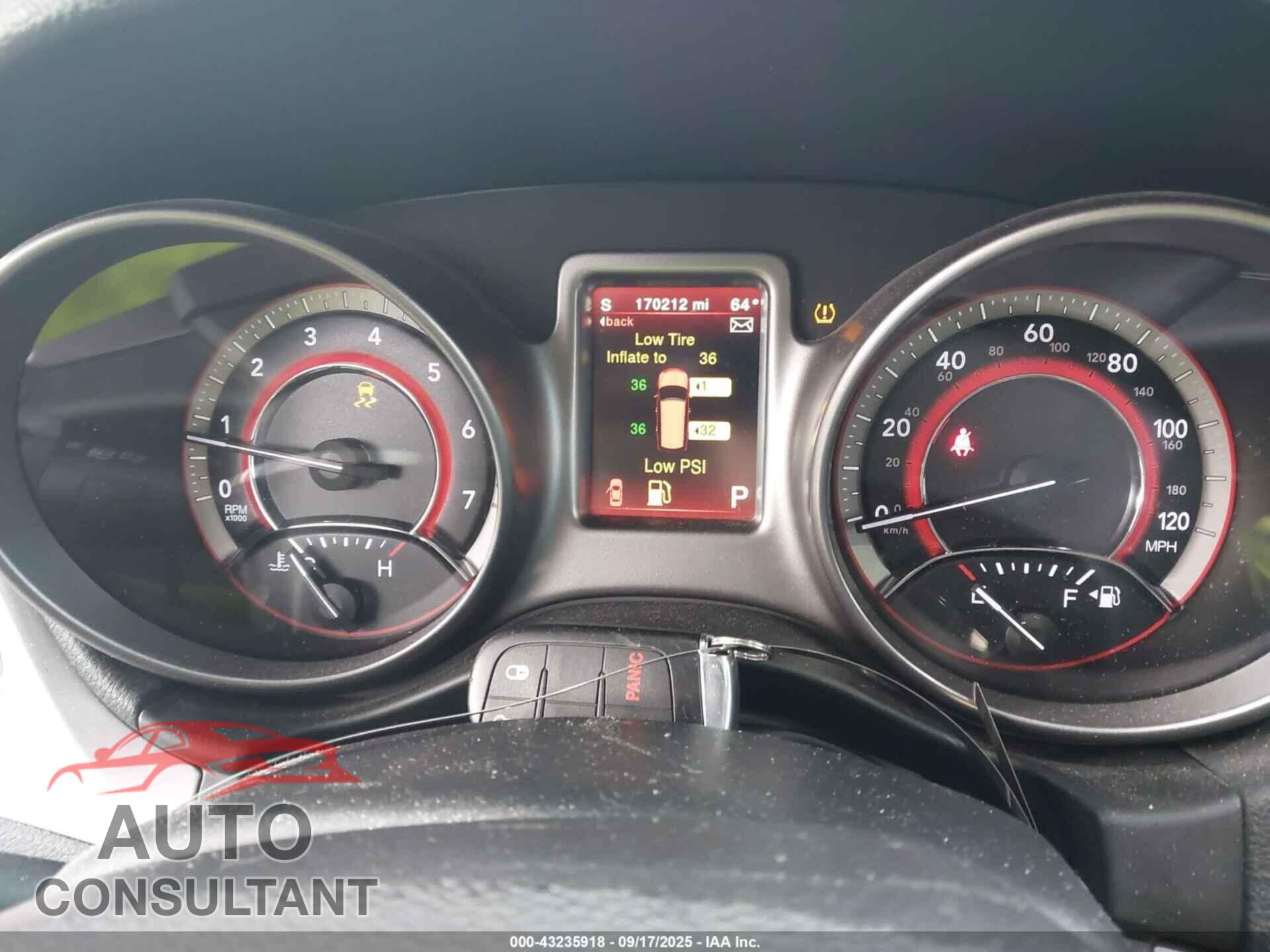 DODGE JOURNEY 2017 - 3C4PDCGB5HT684926