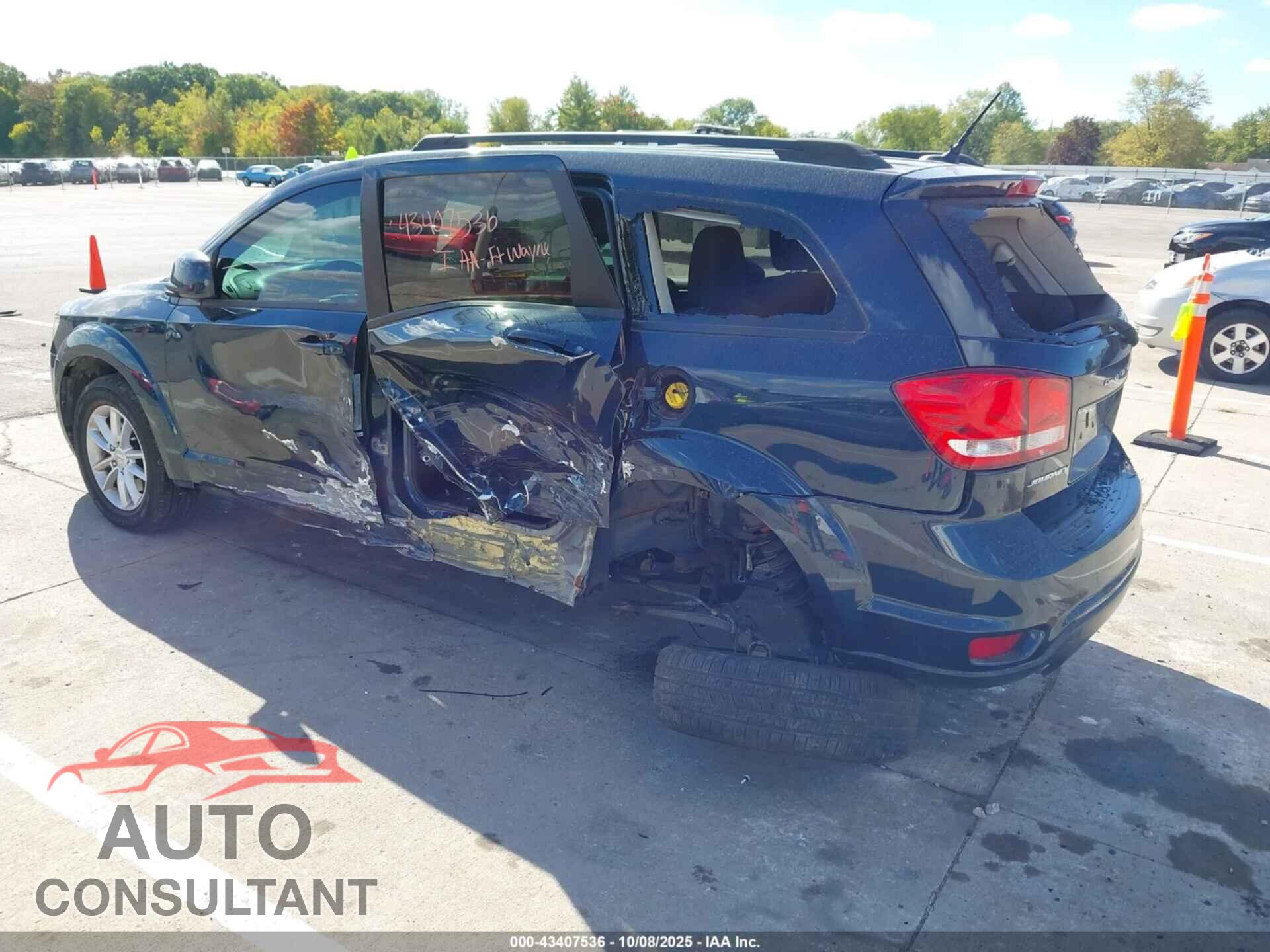 DODGE JOURNEY 2015 - 3C4PDCBG4FT567807