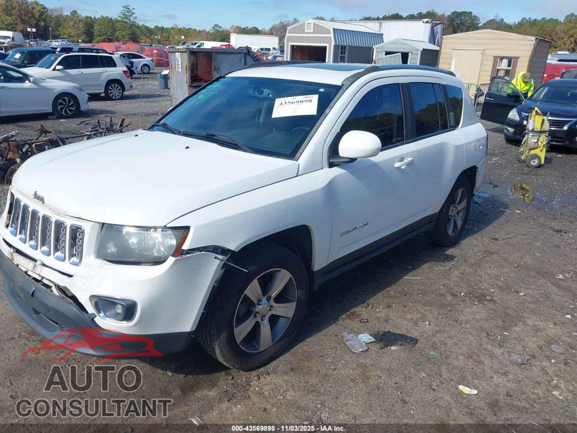 JEEP COMPASS 2016 - 1C4NJDEB9GD639775