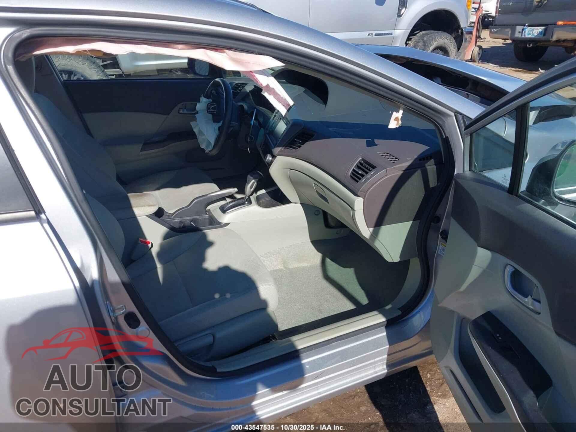 HONDA CIVIC 2012 - 19XFB5F55CE003945