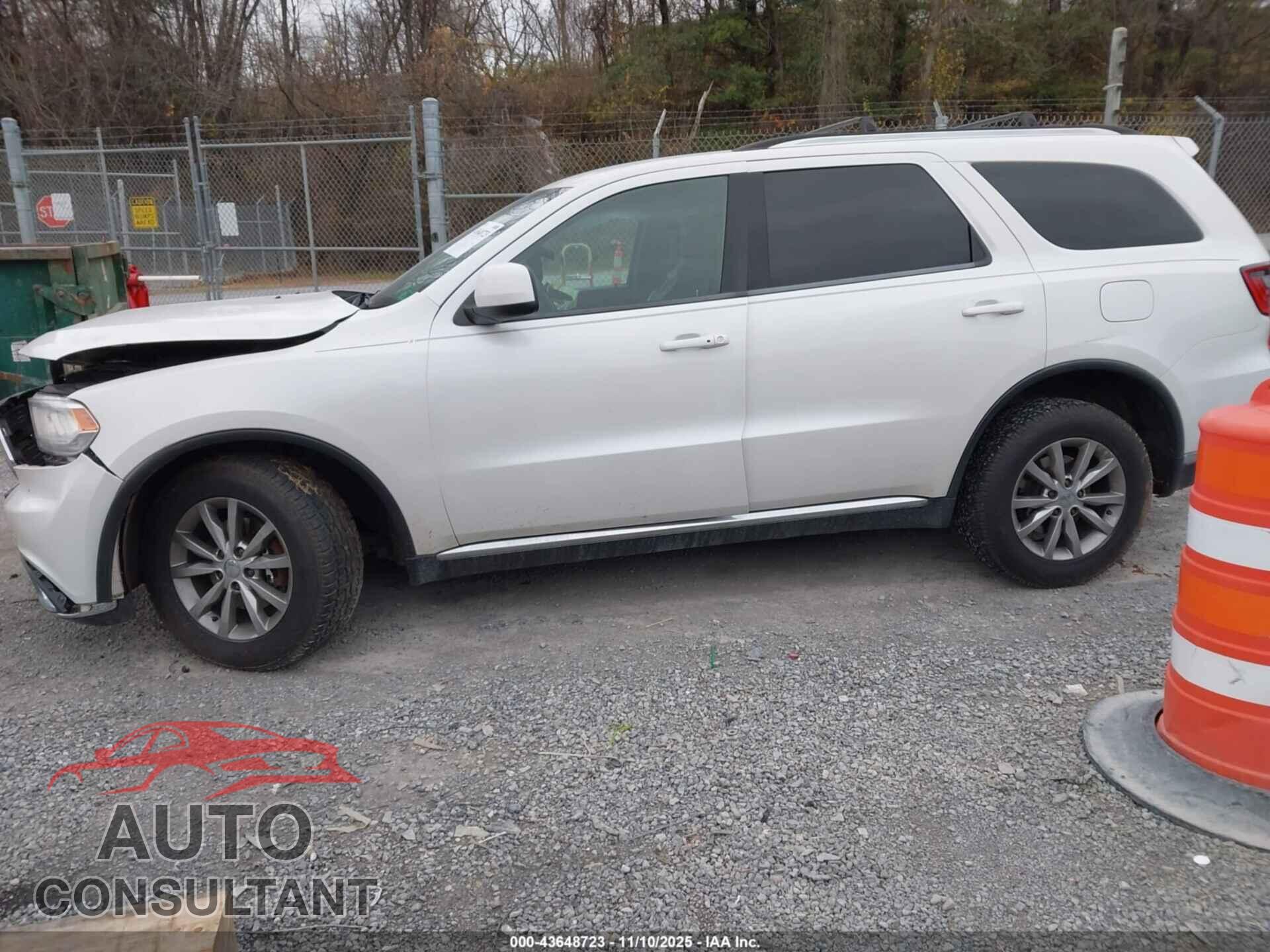 DODGE DURANGO 2017 - 1C4RDJAG8HC648113