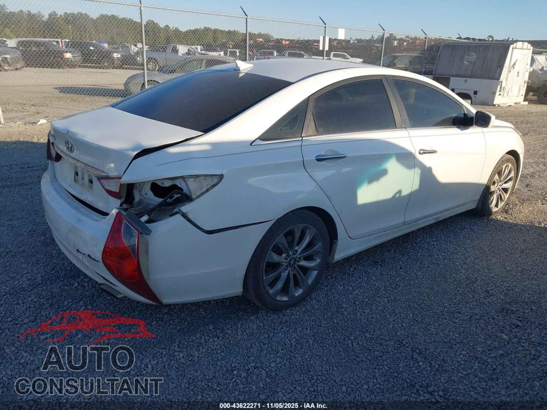 HYUNDAI SONATA 2012 - 5NPEC4AC3CH423921