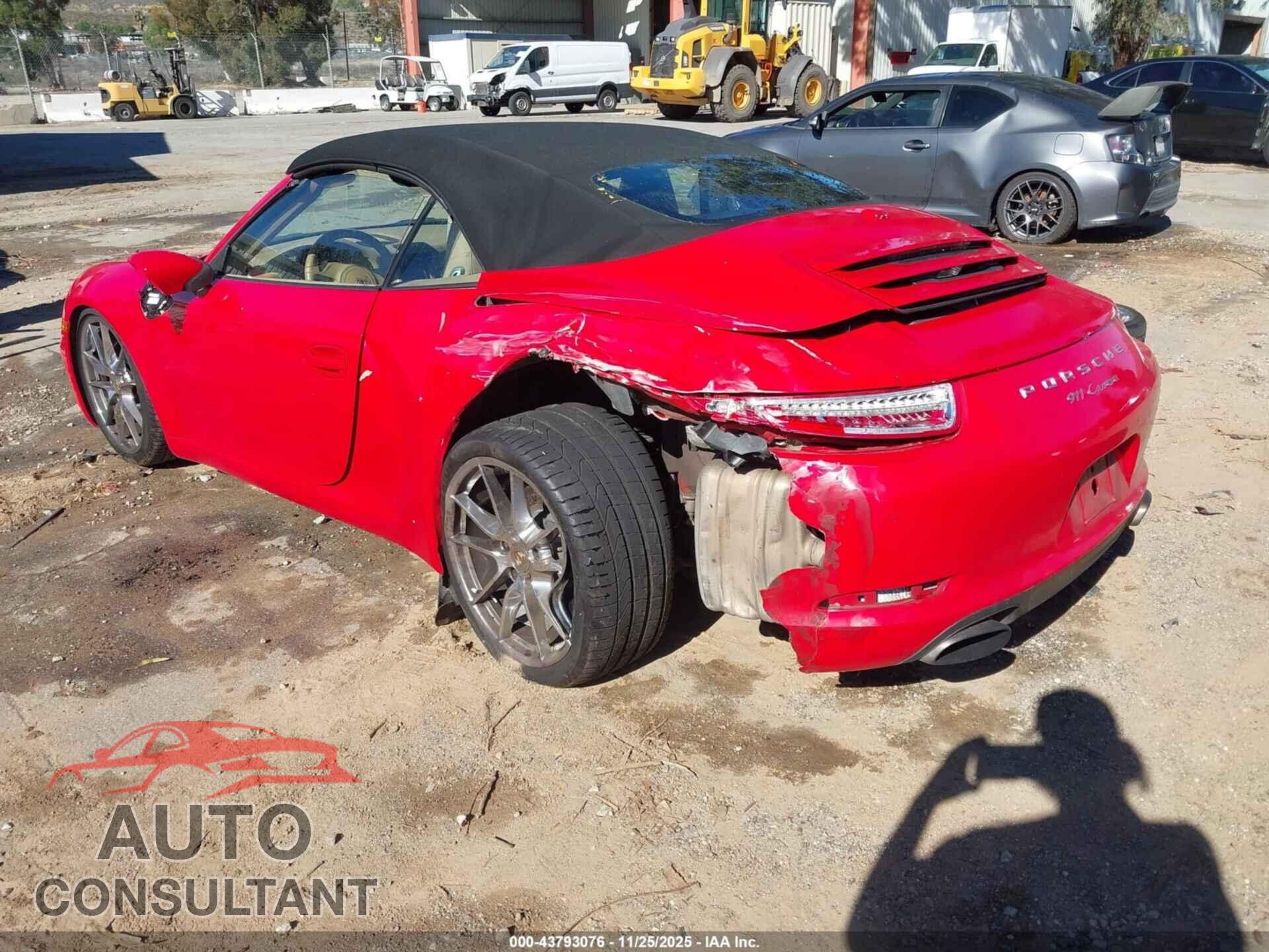 PORSCHE 911 2013 - WP0CA2A98DS140701