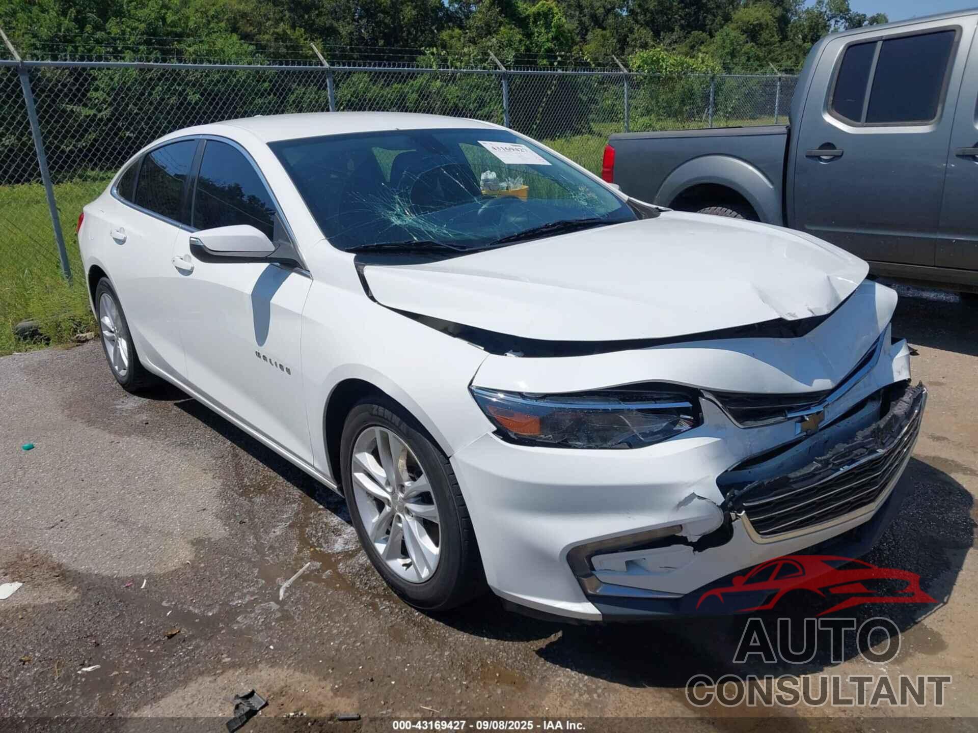 CHEVROLET MALIBU 2017 - 1G1ZE5ST1HF187098