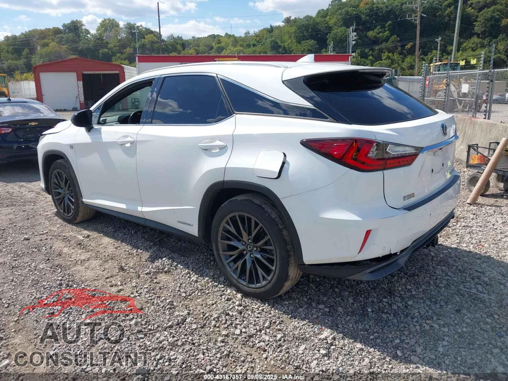 LEXUS RX 450H 2016 - 2T2BGMCA2GC005809