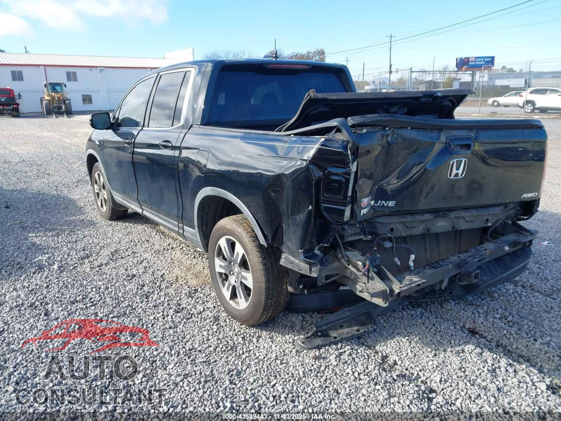 HONDA RIDGELINE 2017 - 5FPYK3F55HB029743
