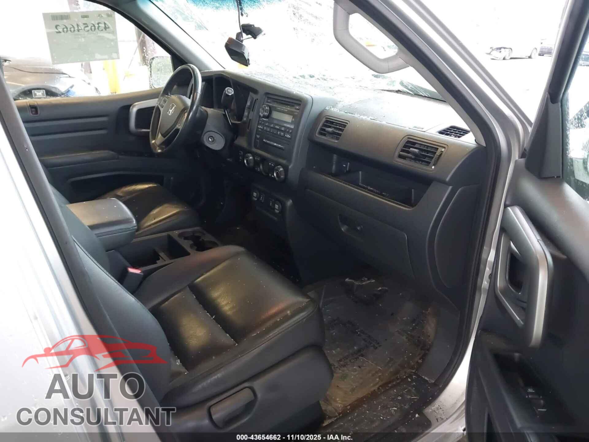 HONDA RIDGELINE 2011 - 5FPYK1F59BB006395