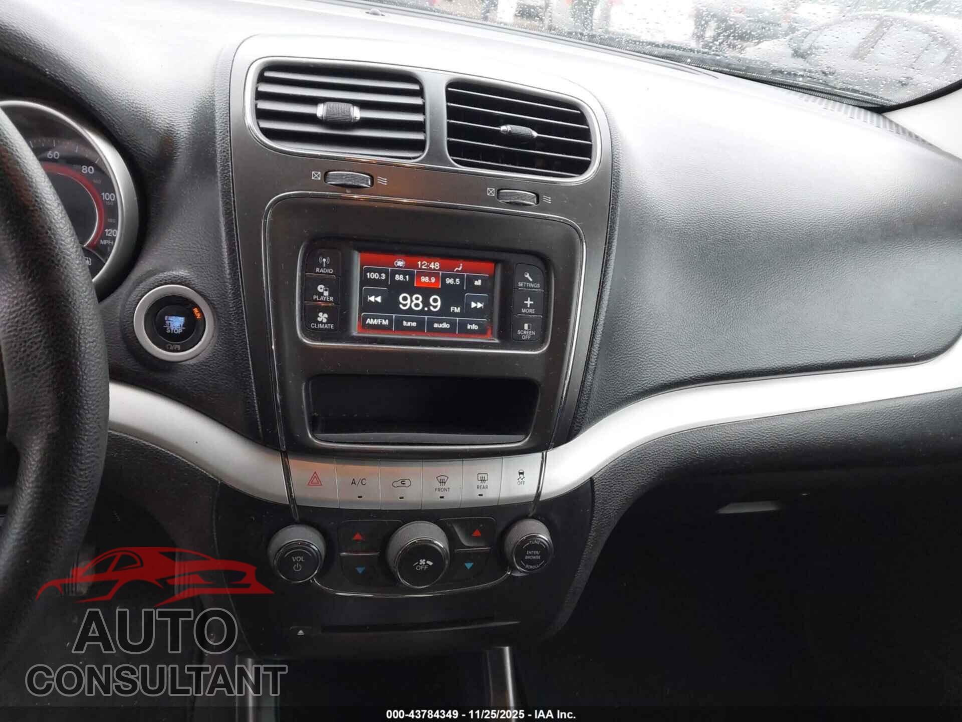 DODGE JOURNEY 2017 - 3C4PDCAB8HT638709