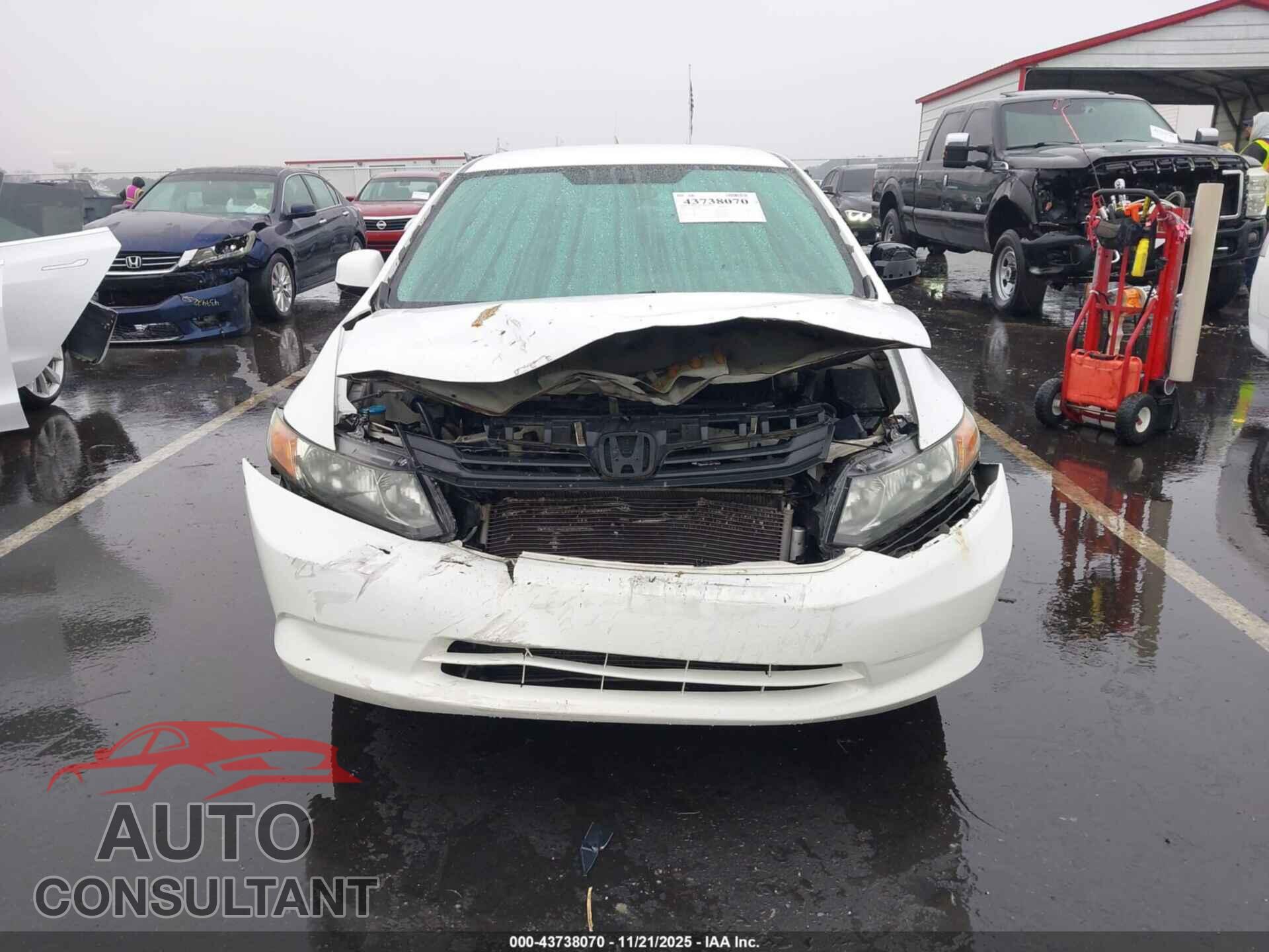 HONDA CIVIC 2012 - 19XFB2F59CE051852