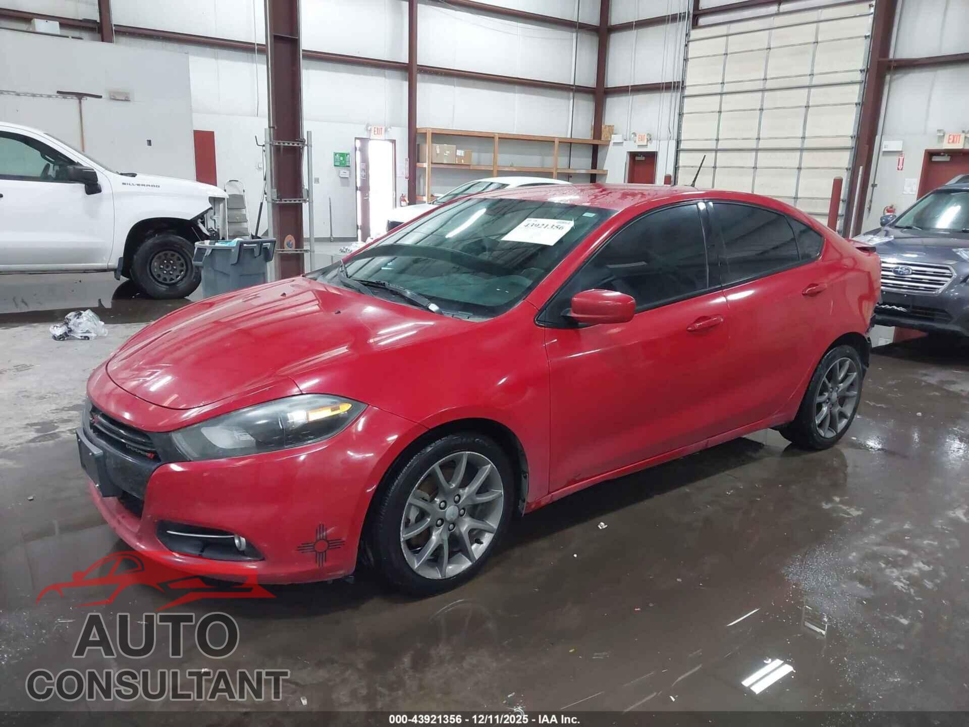 DODGE DART 2014 - 1C3CDFBB3ED830205