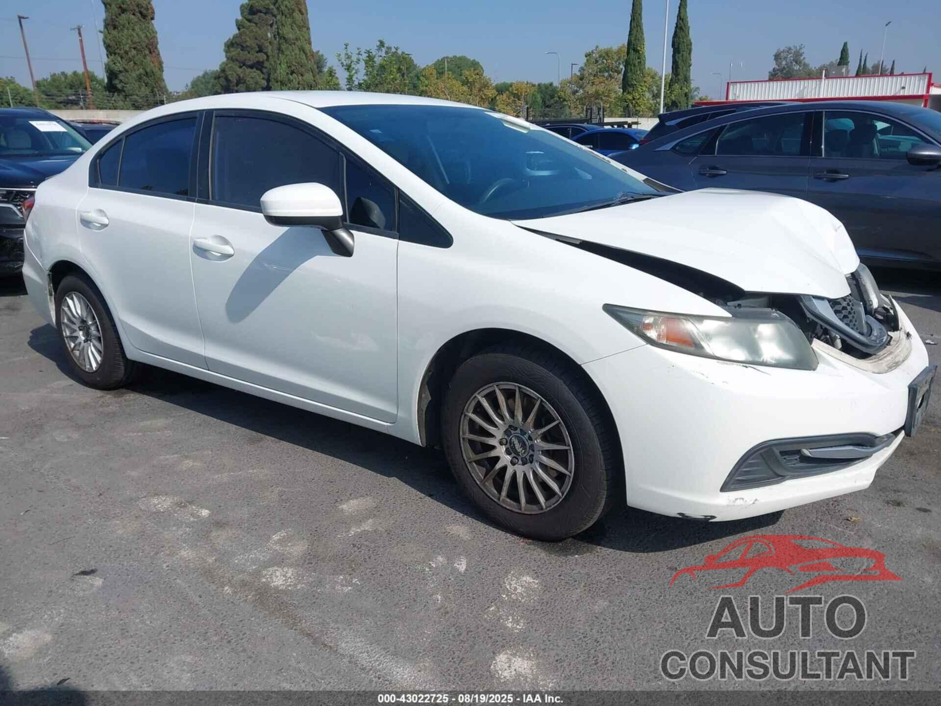 HONDA CIVIC 2014 - 19XFB2F55EE239299