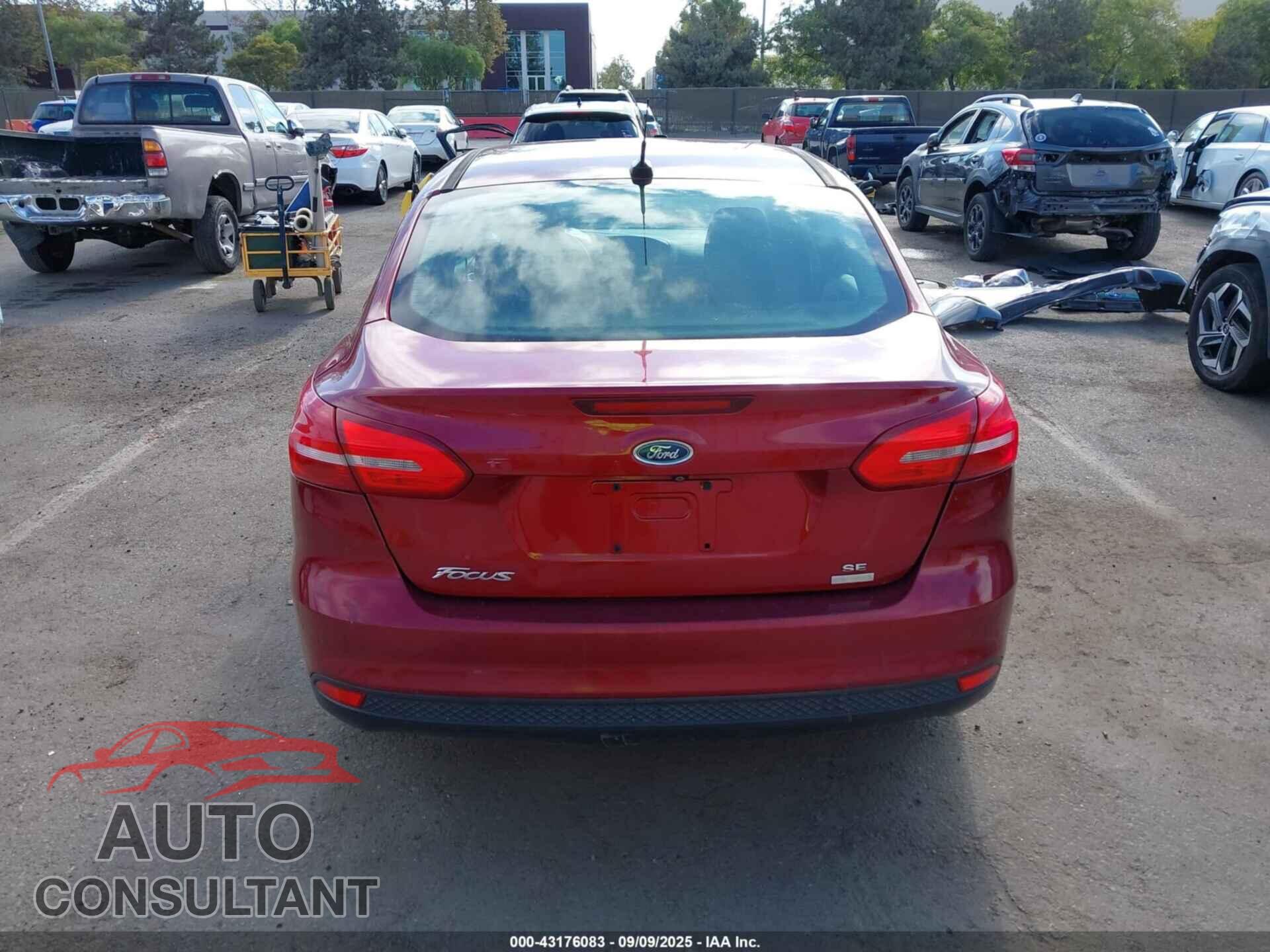 FORD FOCUS 2016 - 1FADP3FE5GL399374