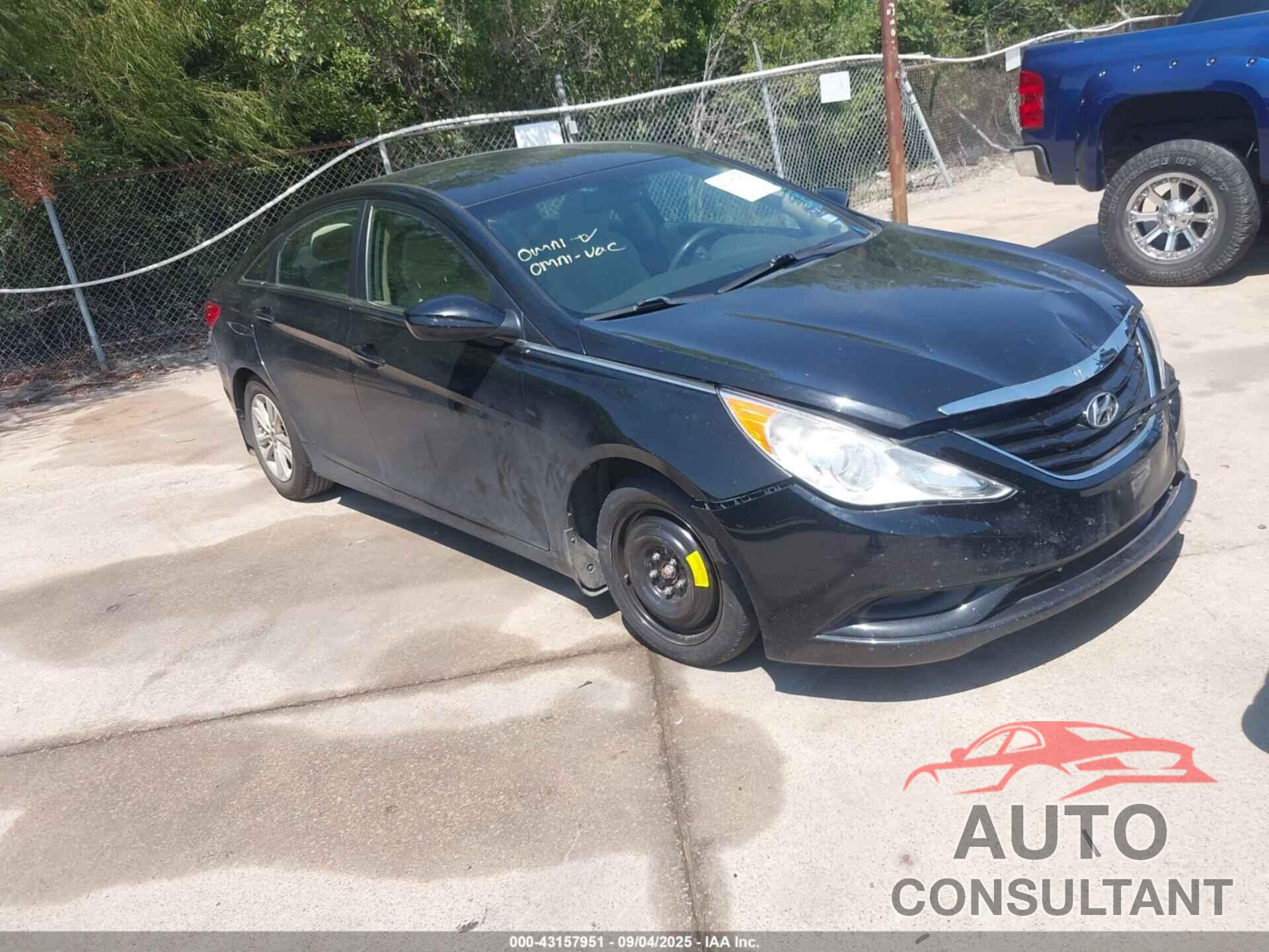 HYUNDAI SONATA 2012 - 5NPEB4AC3CH502136