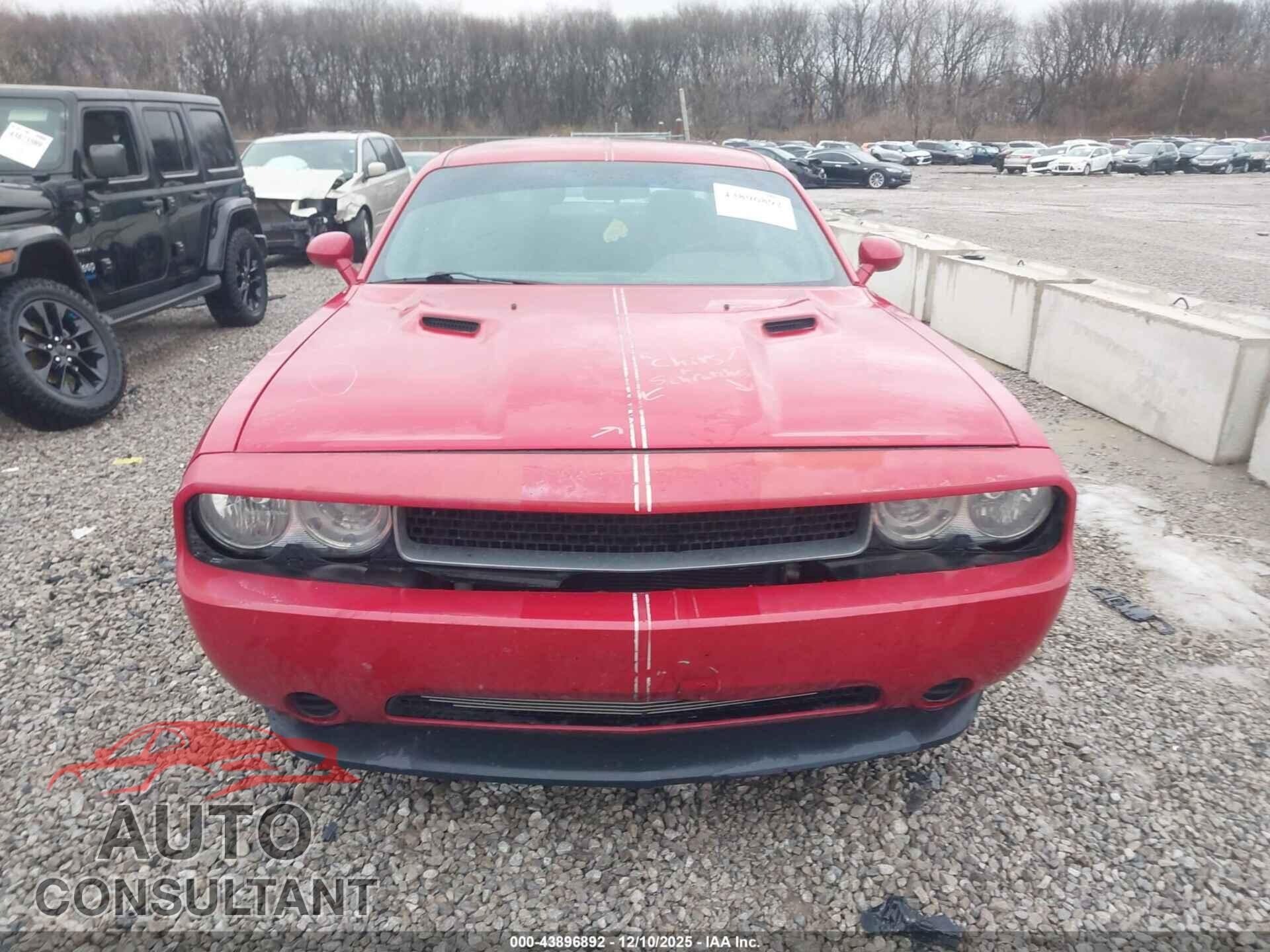 DODGE CHALLENGER 2013 - 2C3CDYAG0DH582098