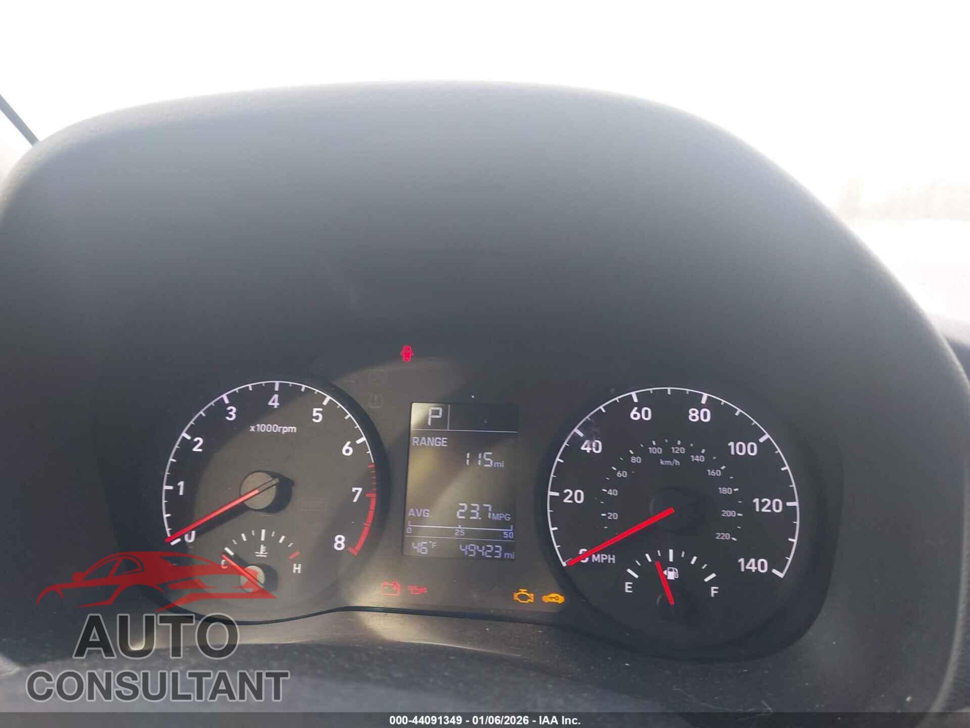 HYUNDAI ACCENT 2022 - 3KPC24A60NE171993