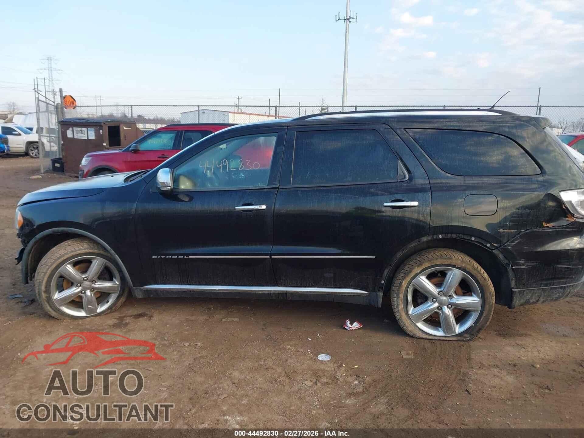 DODGE DURANGO 2011 - 1D4SE5GT1BC595369