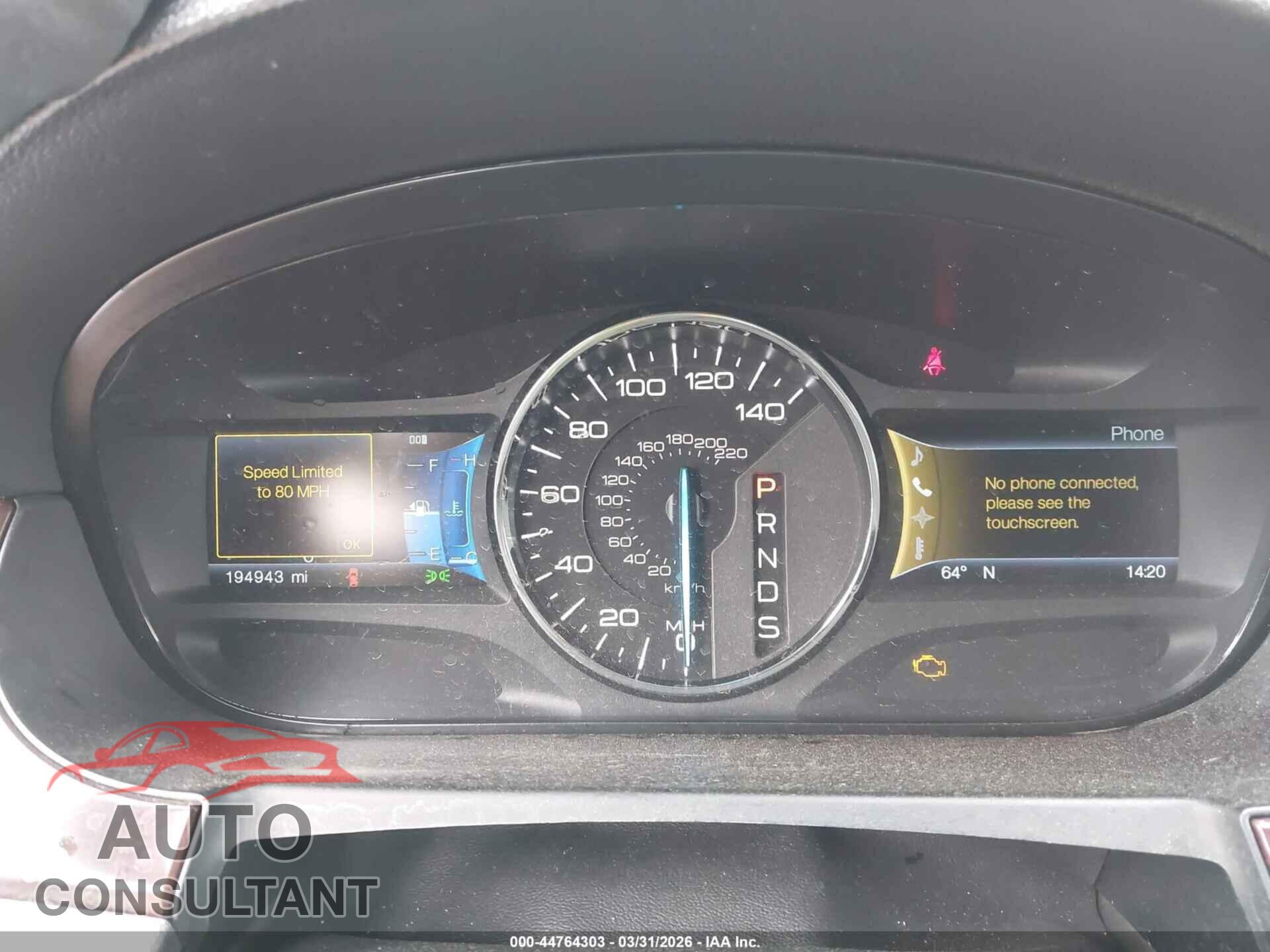 FORD EDGE 2013 - 2FMDK3KC7DBE26126