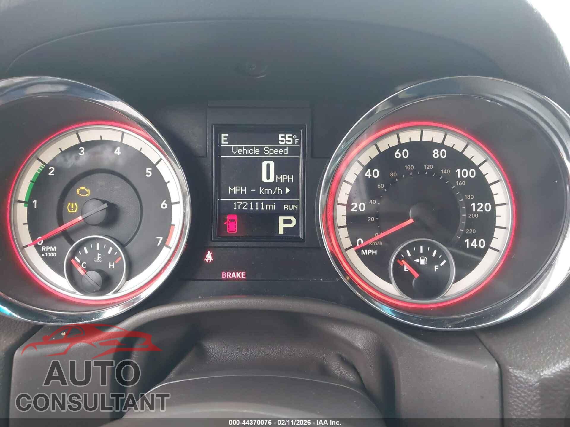 DODGE DURANGO 2013 - 1C4RDHAGXDC694156